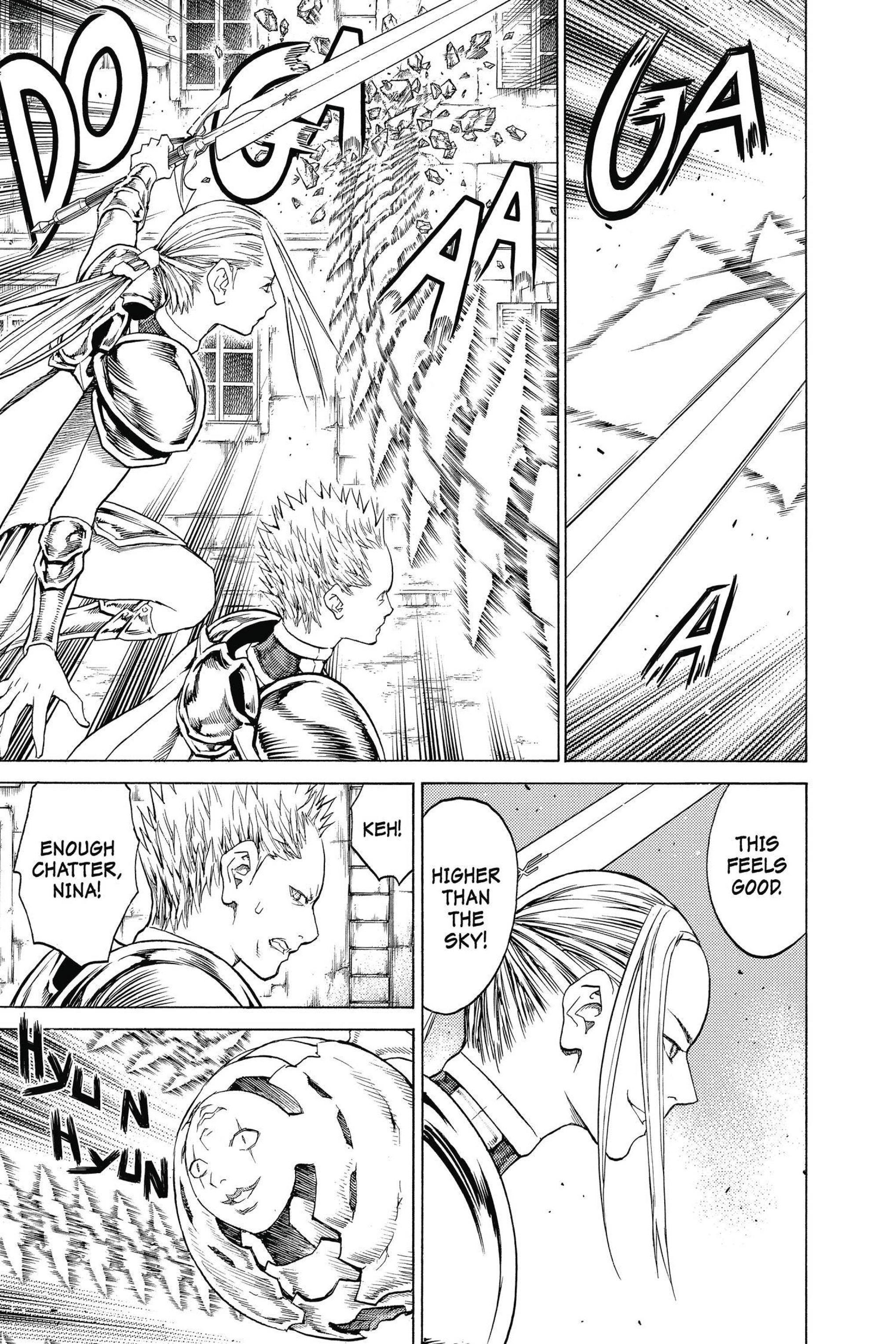 Read online Claymore comic -  Issue #25 - 39