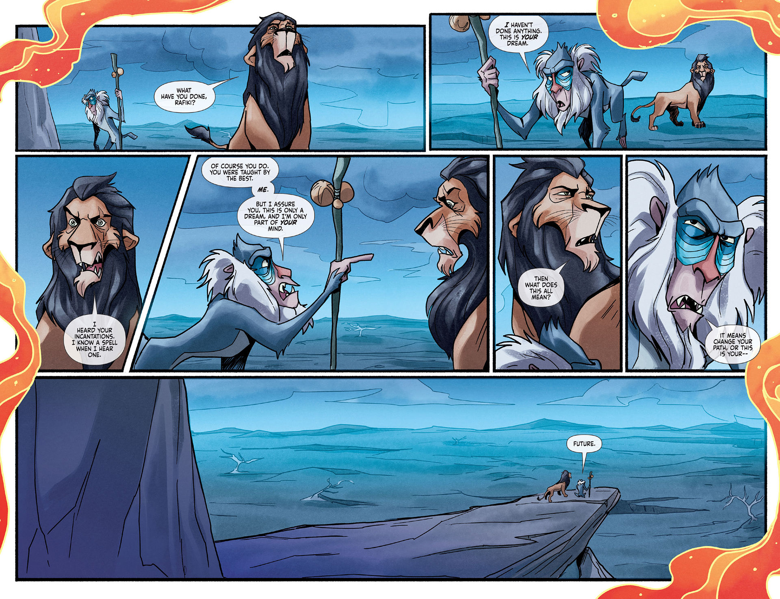 Read online Disney Villains: Scar comic -  Issue #4 - 12