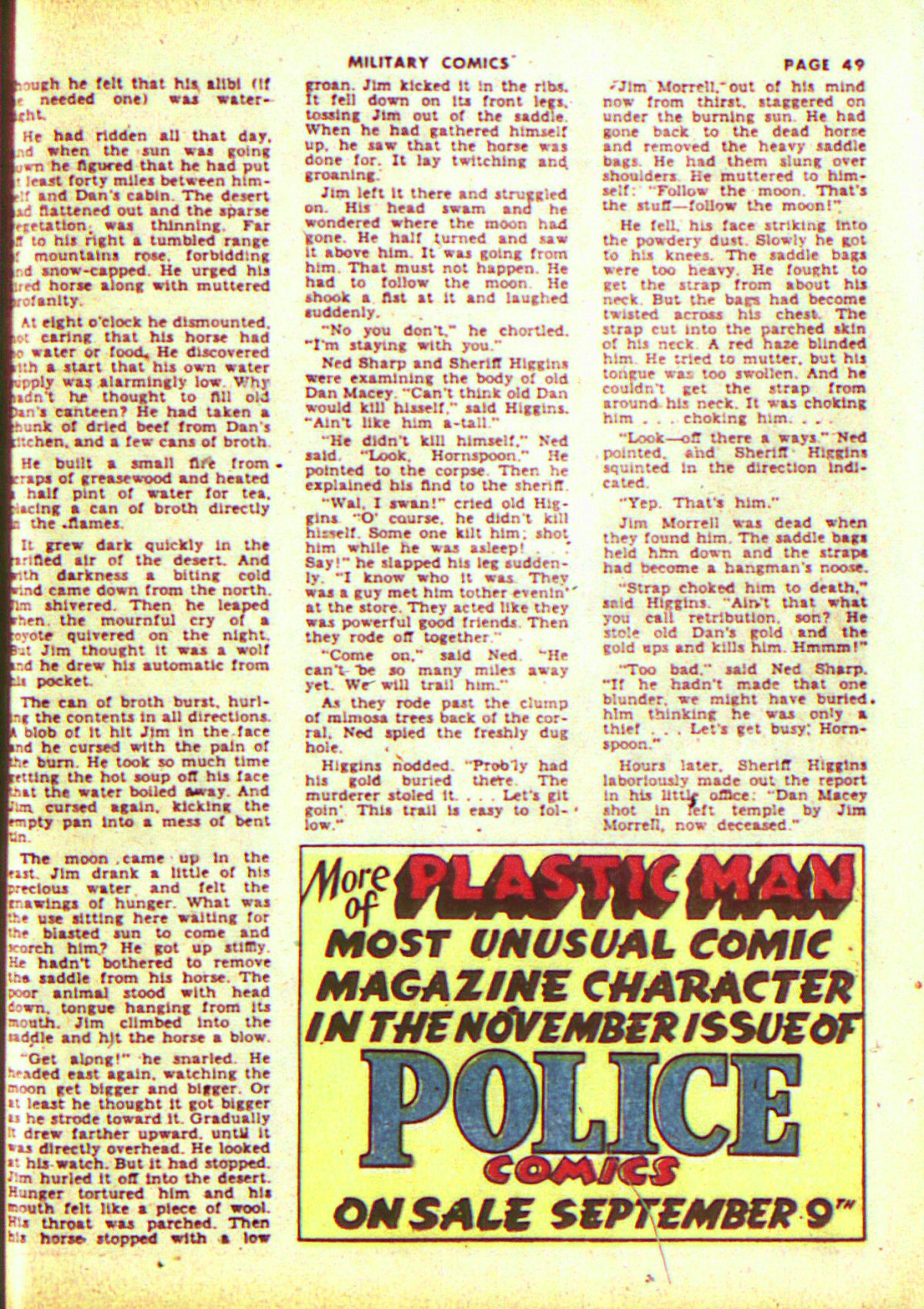 Read online Military Comics comic -  Issue #13 - 51