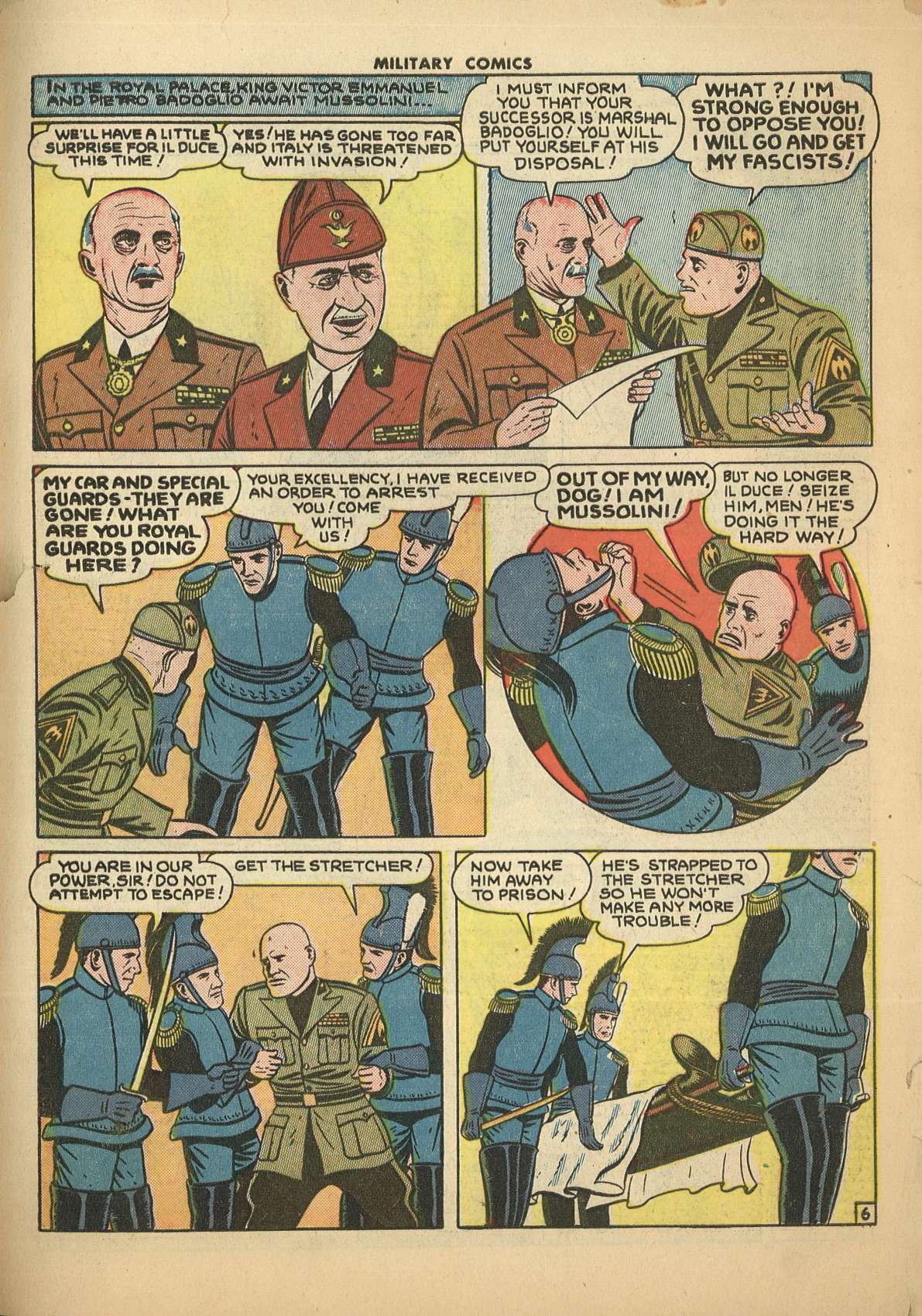 Read online Military Comics comic -  Issue #28 - 57