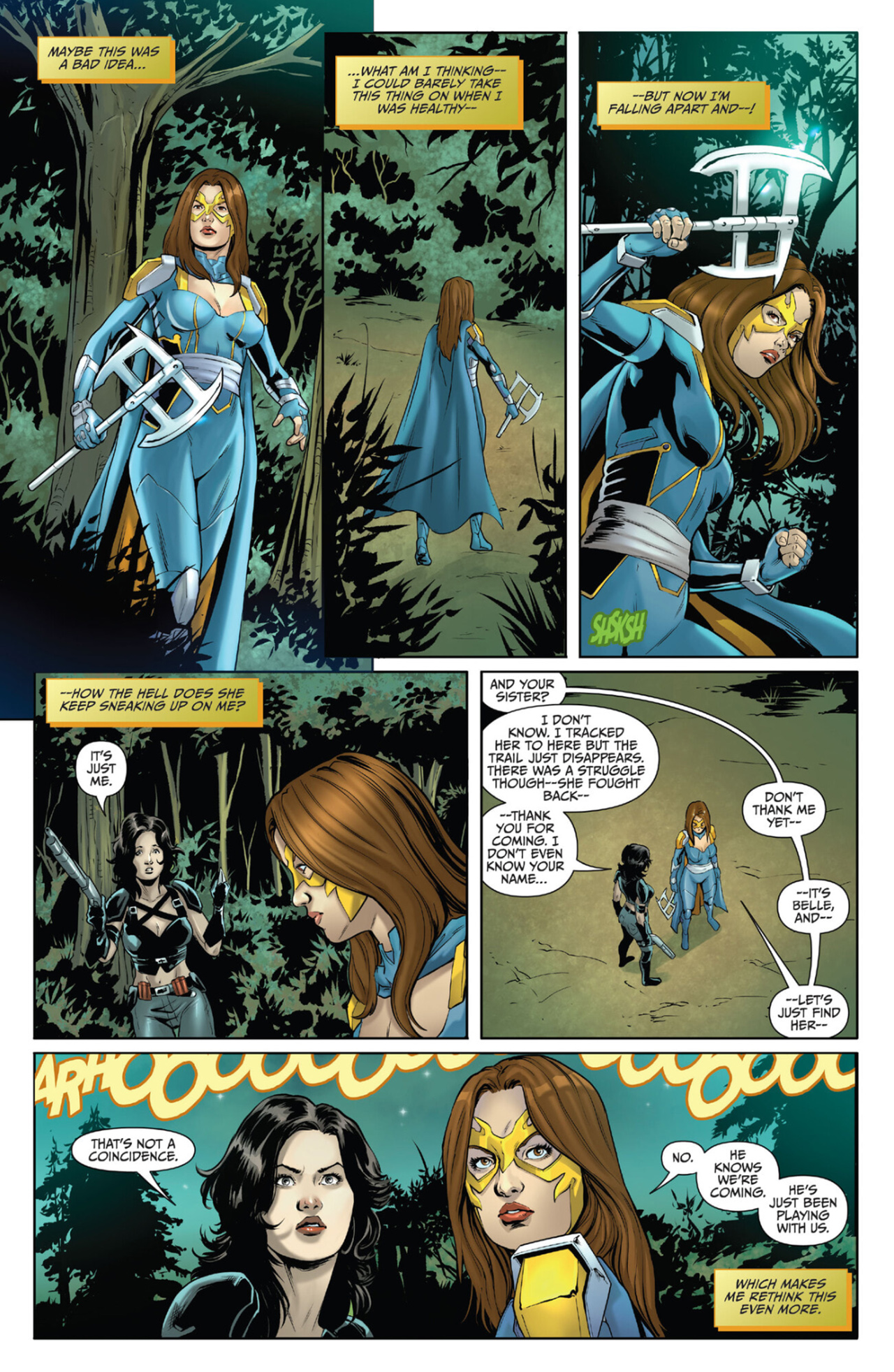 Read online Belle: Ancient Instincts comic -  Issue # Full - 22