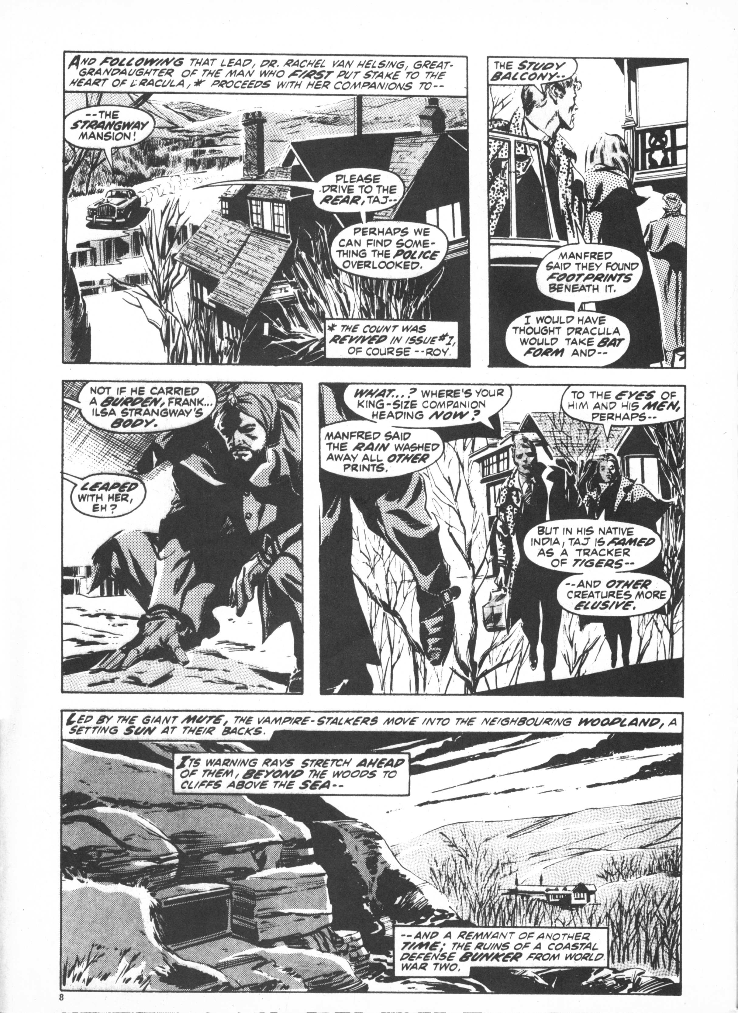 Read online Dracula Lives (1974) comic -  Issue #7 - 8