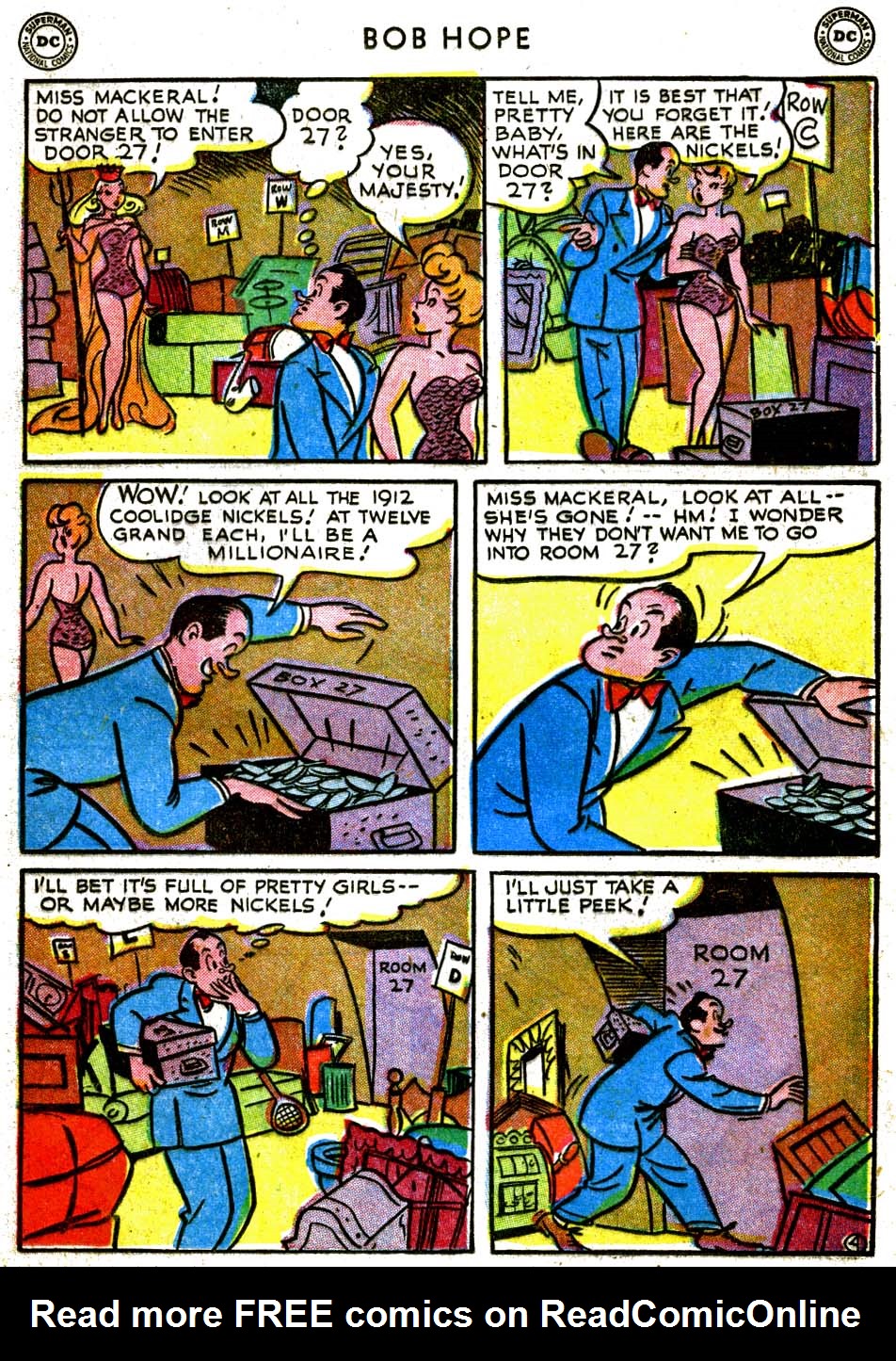 Read online The Adventures of Bob Hope comic -  Issue #20 - 25