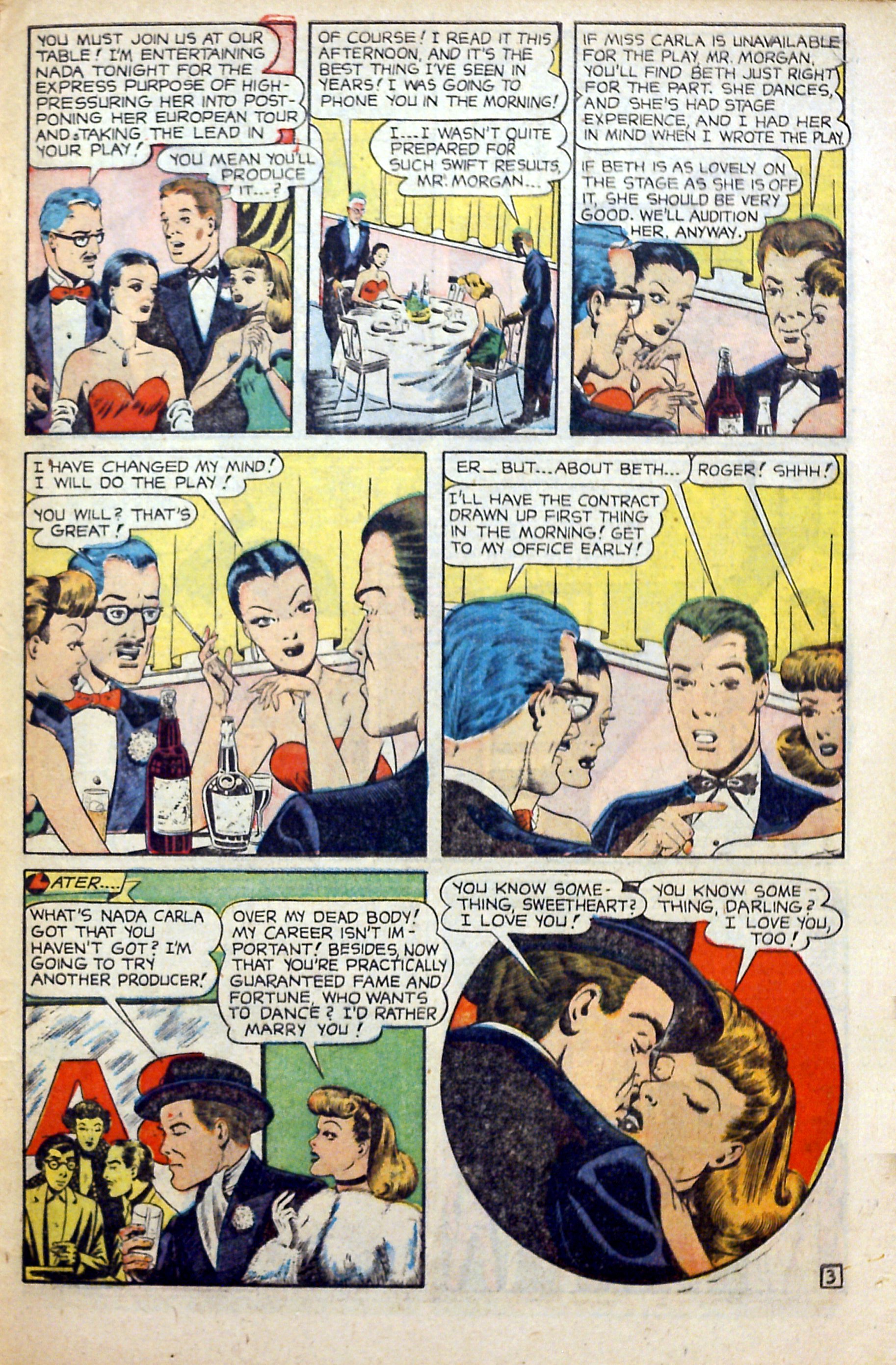 Read online Glamorous Romances comic -  Issue #73 - 29