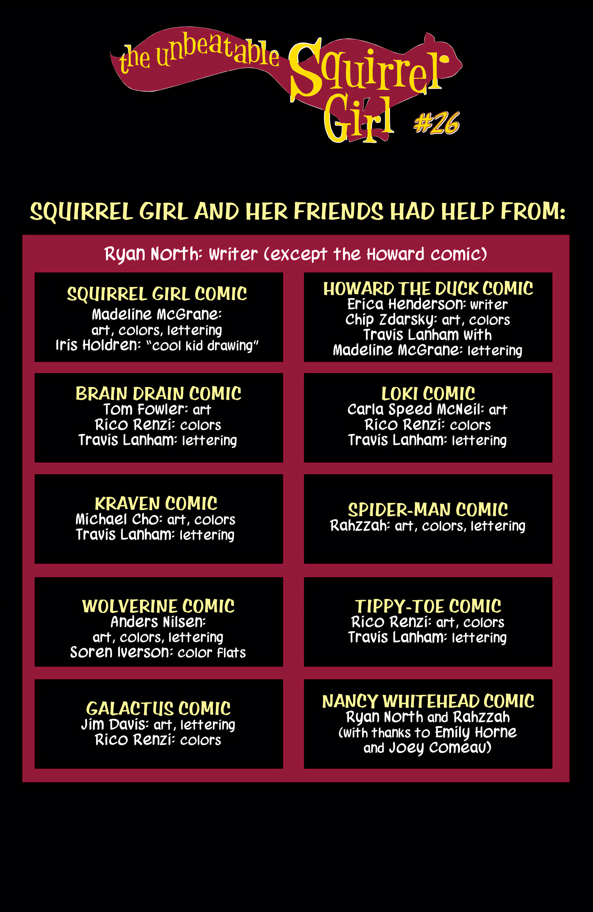 Read online The Unbeatable Squirrel Girl Omnibus comic -  Issue # TPB (Part 10) - 73