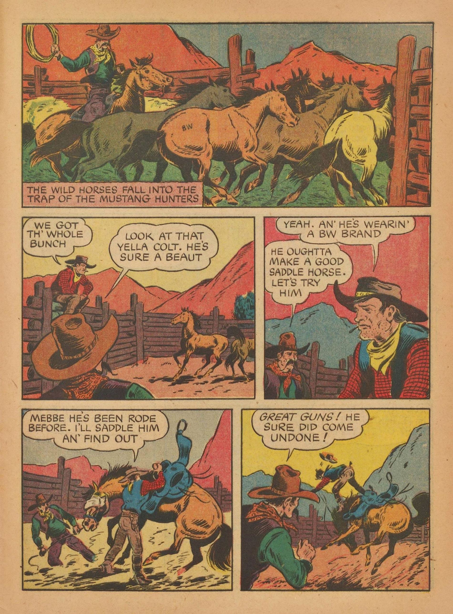 Read online Gene Autry Comics comic -  Issue #7 - 63