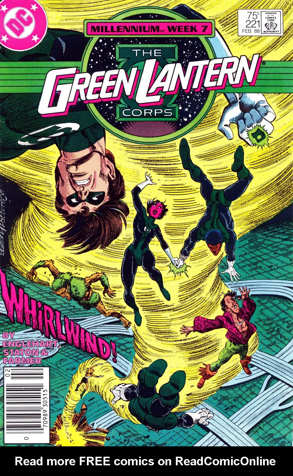 Read online The Green Lantern Corps comic -  Issue #221 - 1