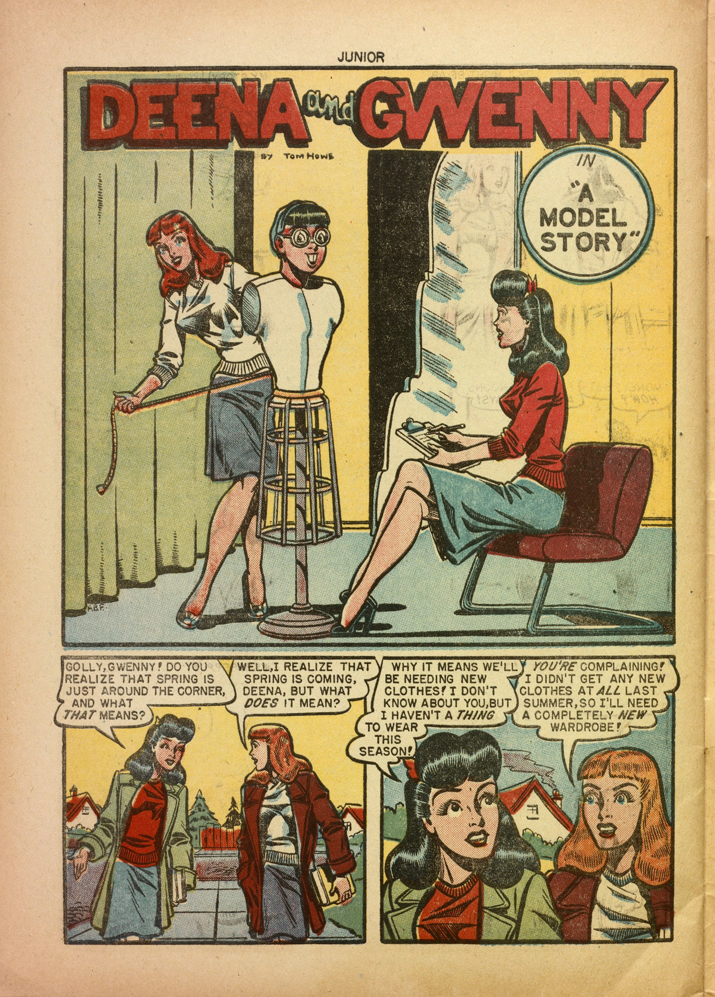Read online Junior (1947) comic -  Issue #12 - 28