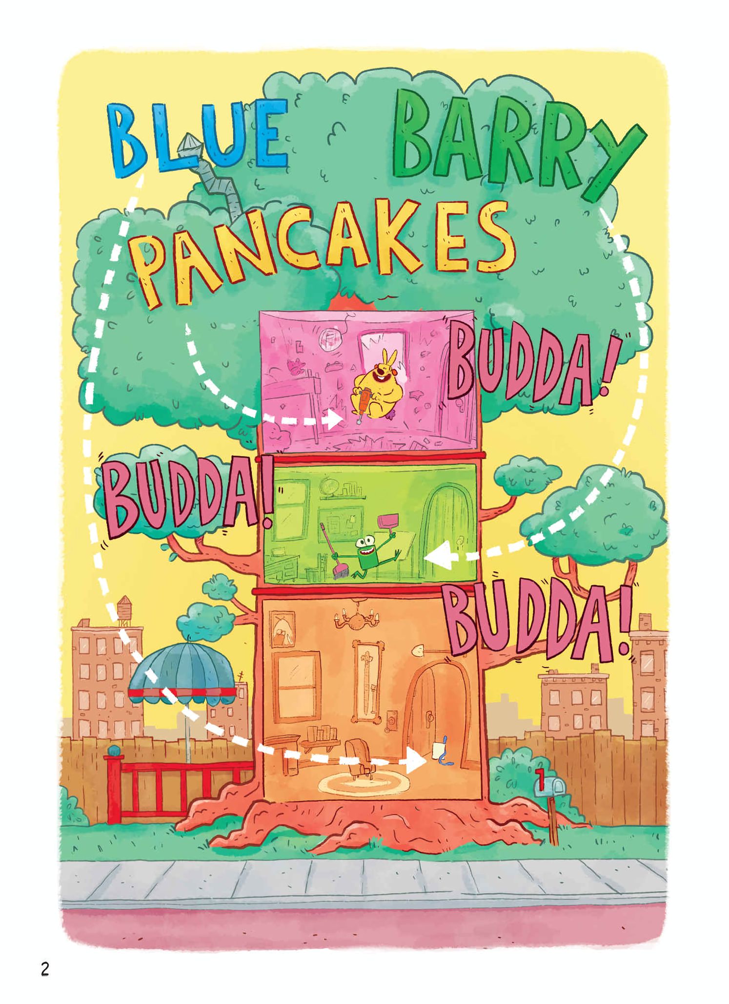 Read online Blue, Barry & Pancakes comic -  Issue # TPB 3 - 8
