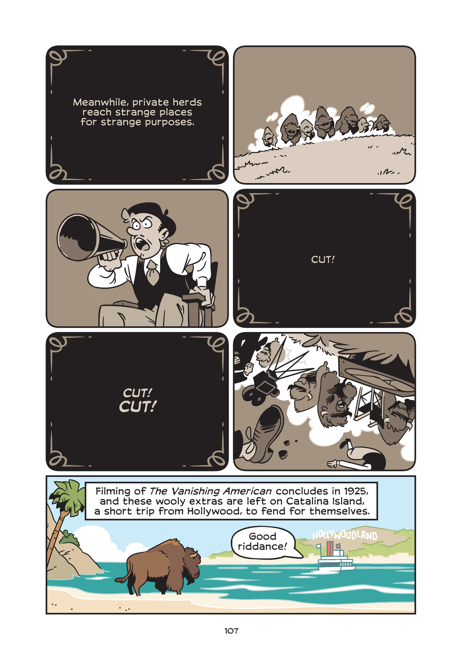 Read online History Comics comic -  Issue # The American Bison - The Buffalos Survival Tale - 113