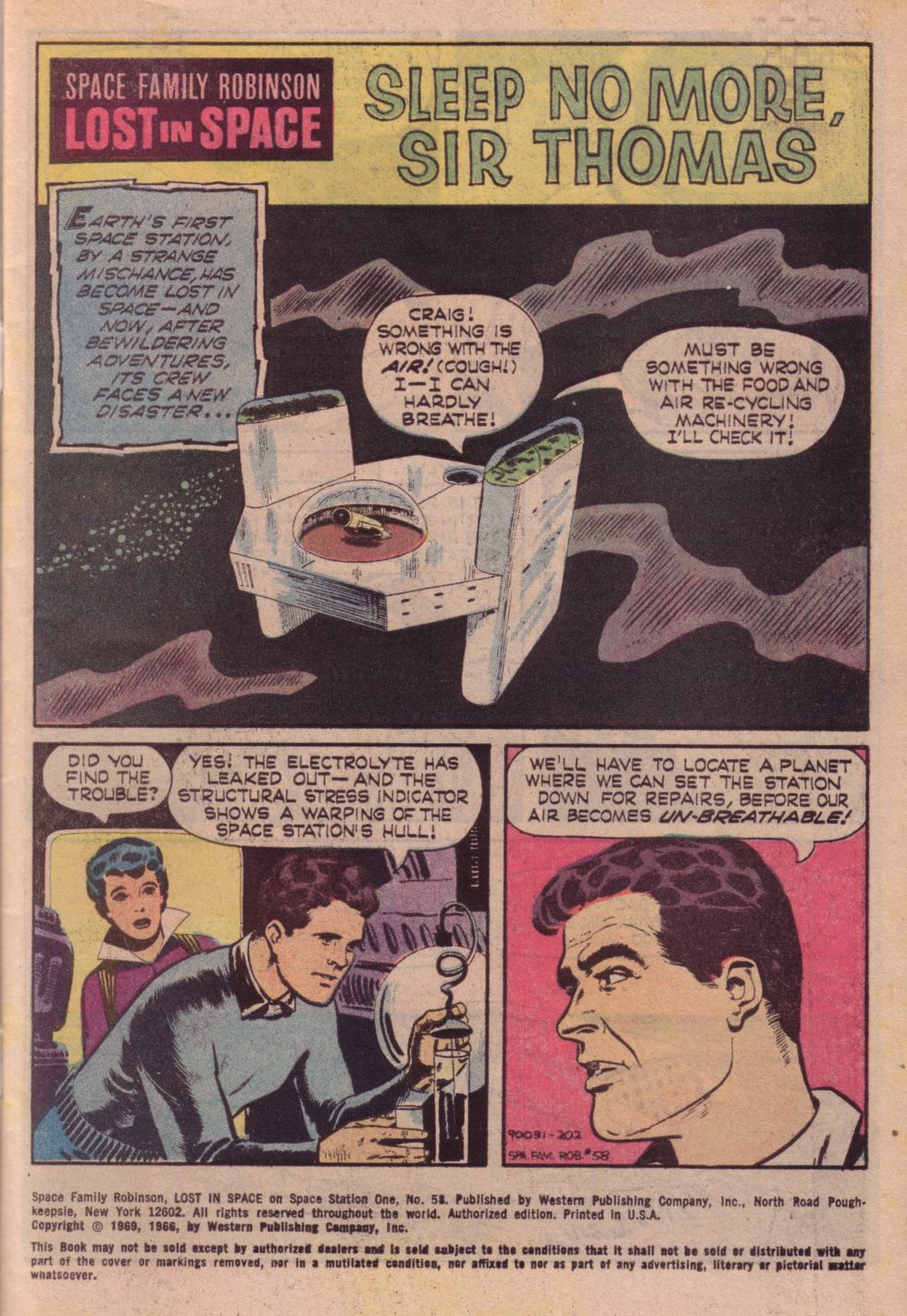 Read online Space Family Robinson comic -  Issue #58 - 3