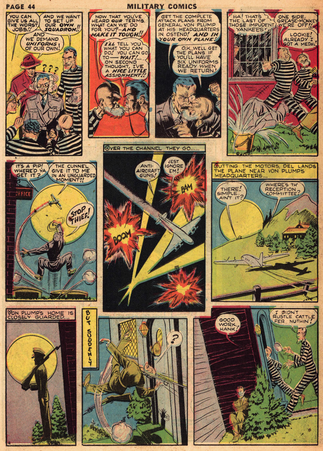 Read online Military Comics comic -  Issue #1 - 46
