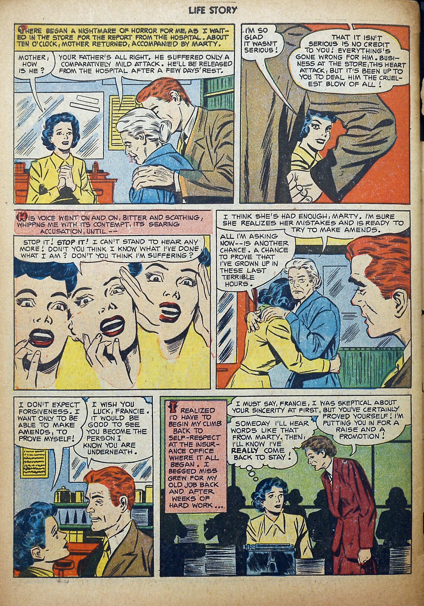 Read online Life Story comic -  Issue #44 - 34