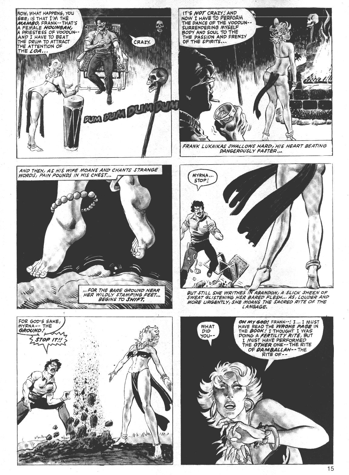 Read online Bizarre Adventures comic -  Issue #33 - 15