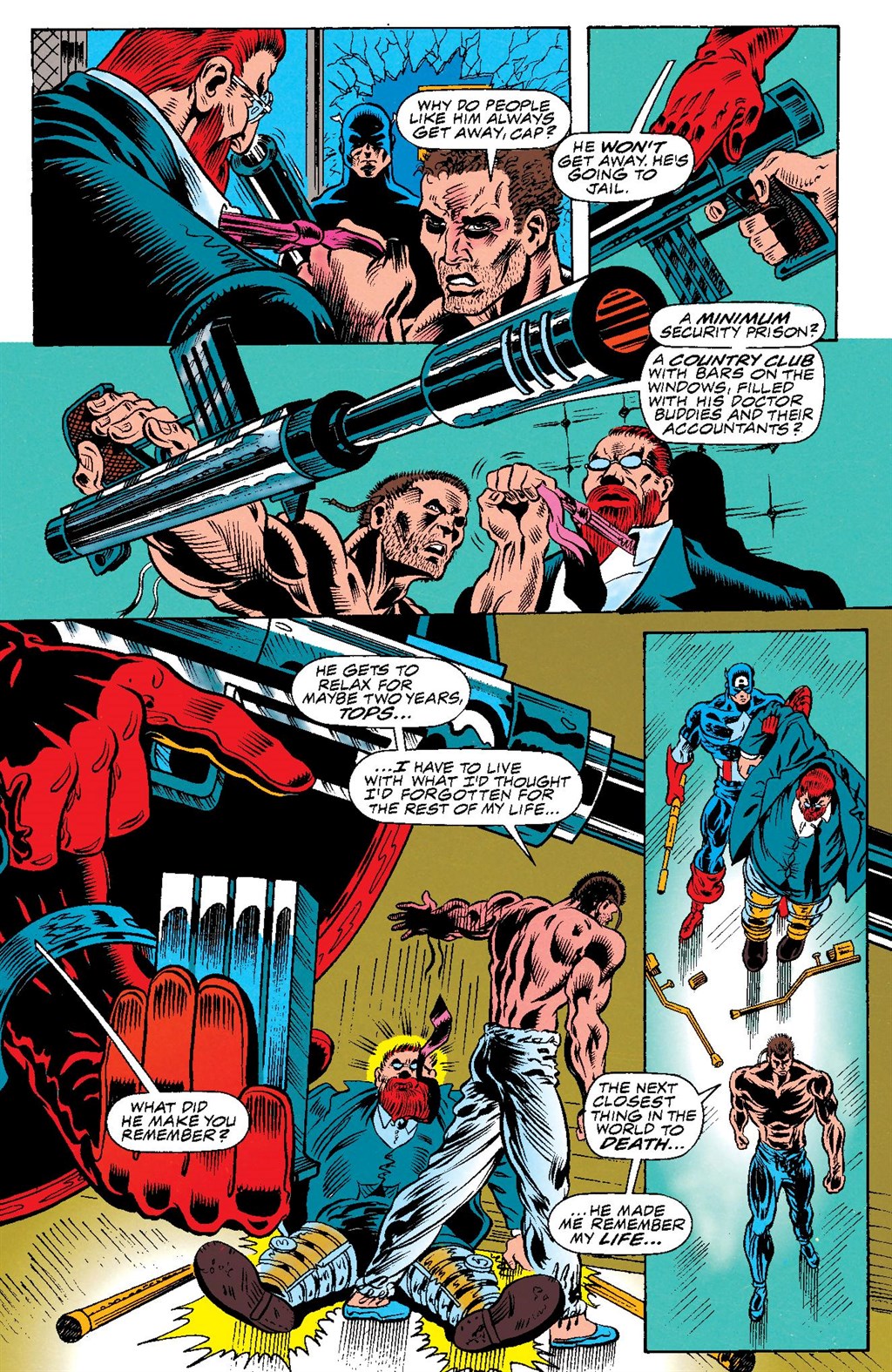 Read online Captain America Epic Collection comic -  Issue # TPB Fighting Chance (Part 1) - 92