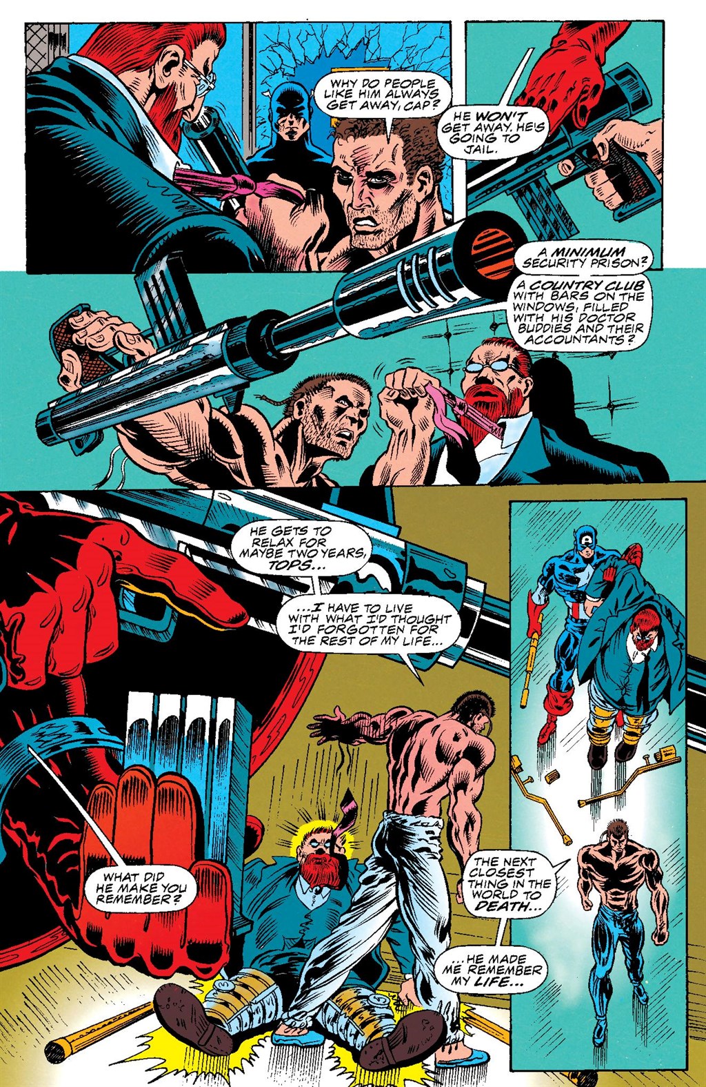 Captain America Epic Collection issue TPB Fighting Chance (Part 1) - Page 92