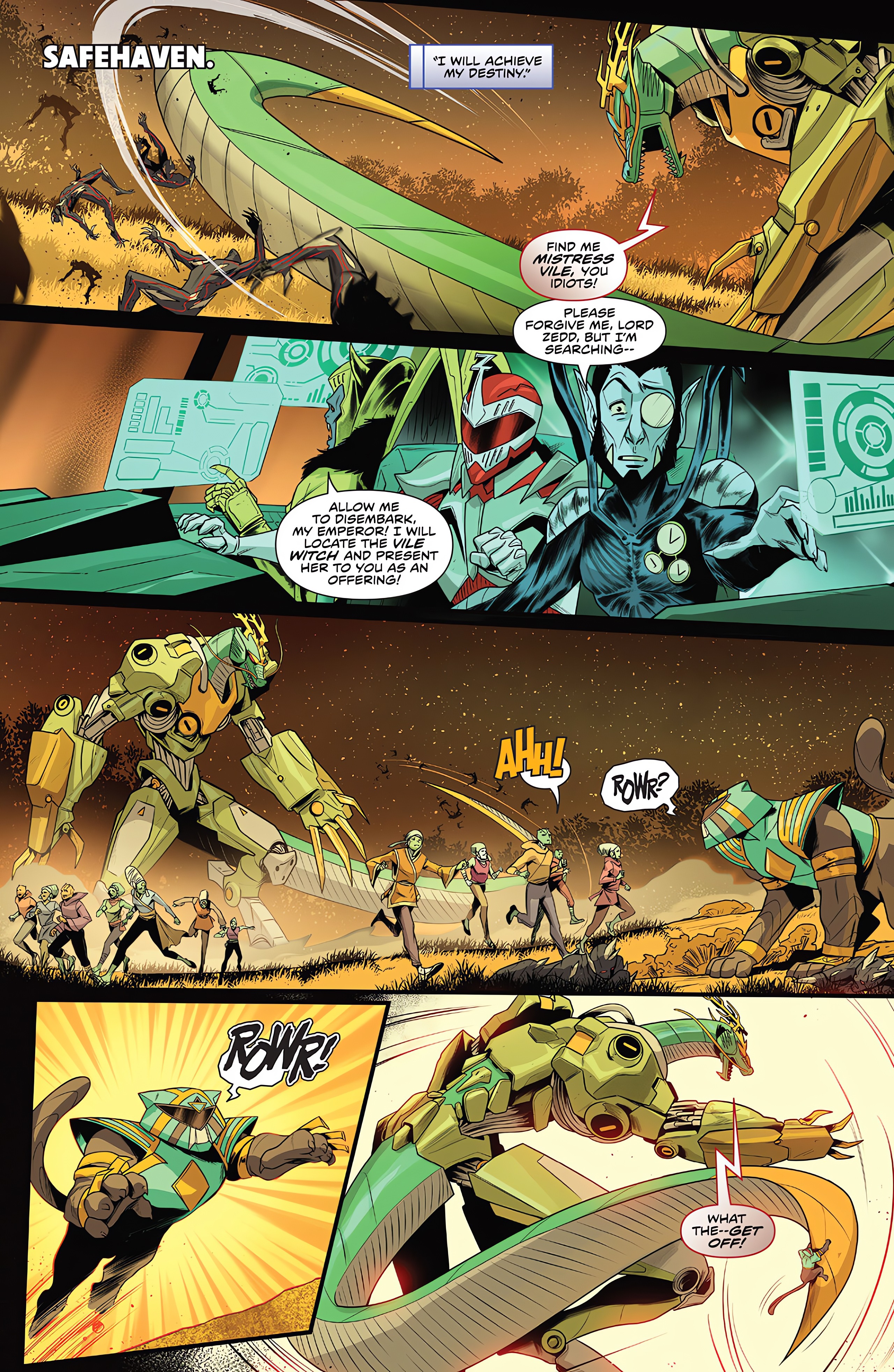 Read online Mighty Morphin Power Rangers comic -  Issue #111 - 9