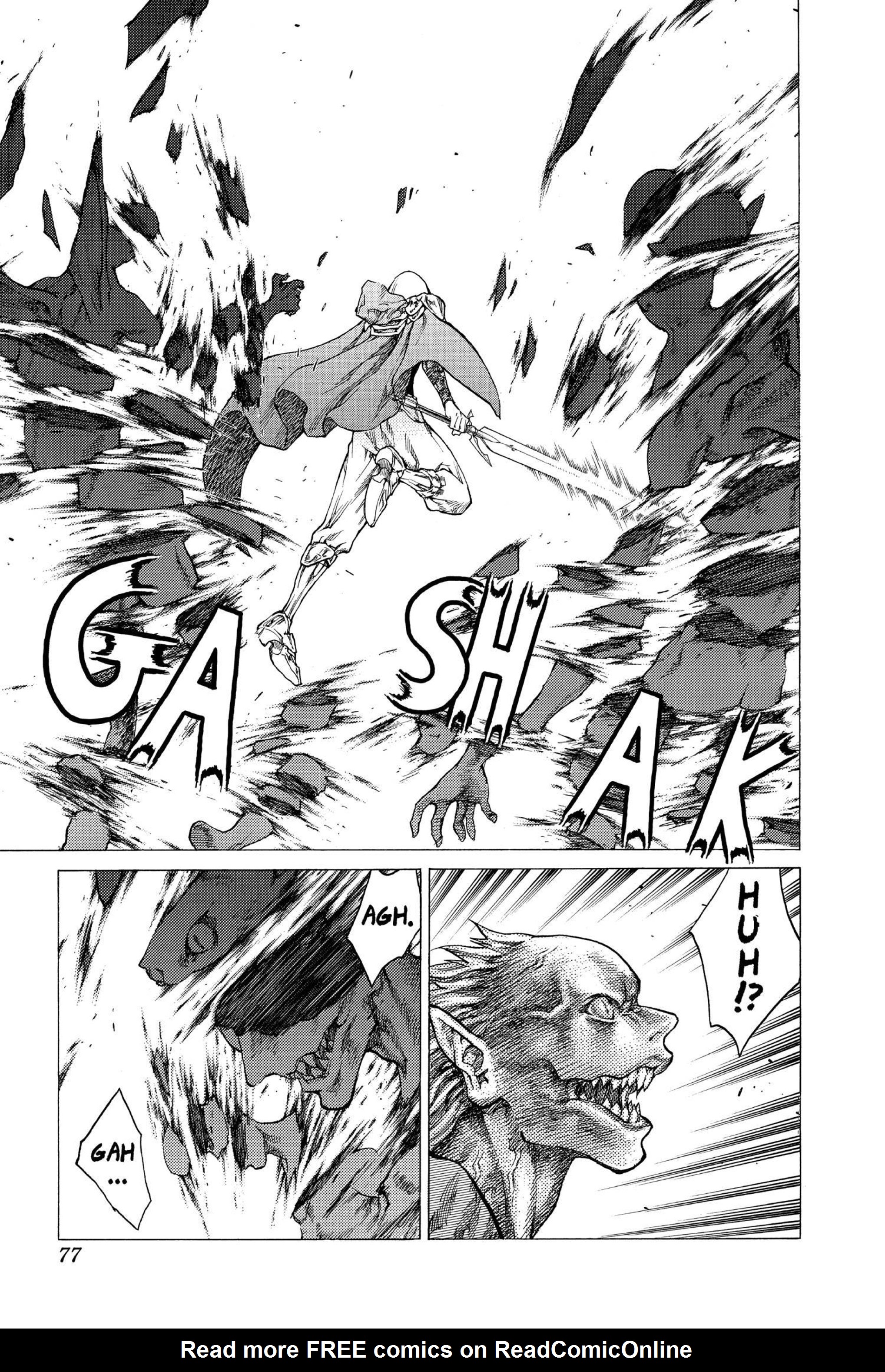 Read online Claymore comic -  Issue #8 - 72