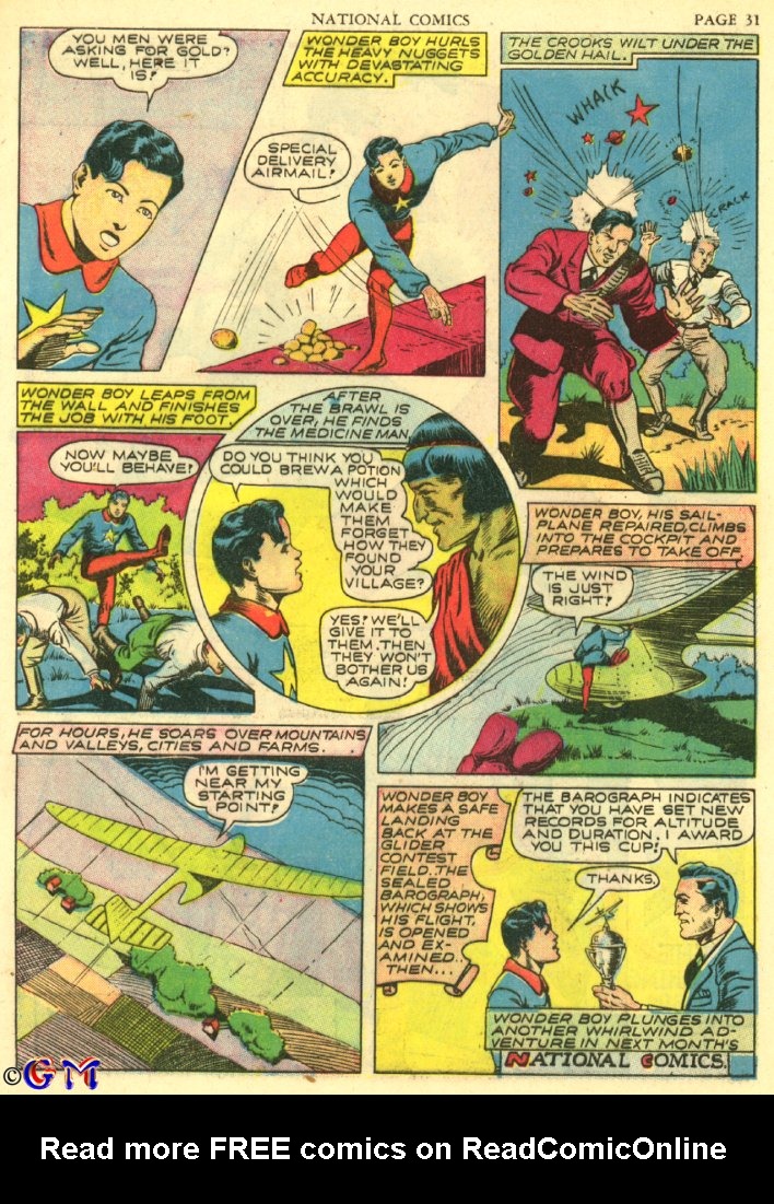 Read online National Comics comic -  Issue #18 - 33
