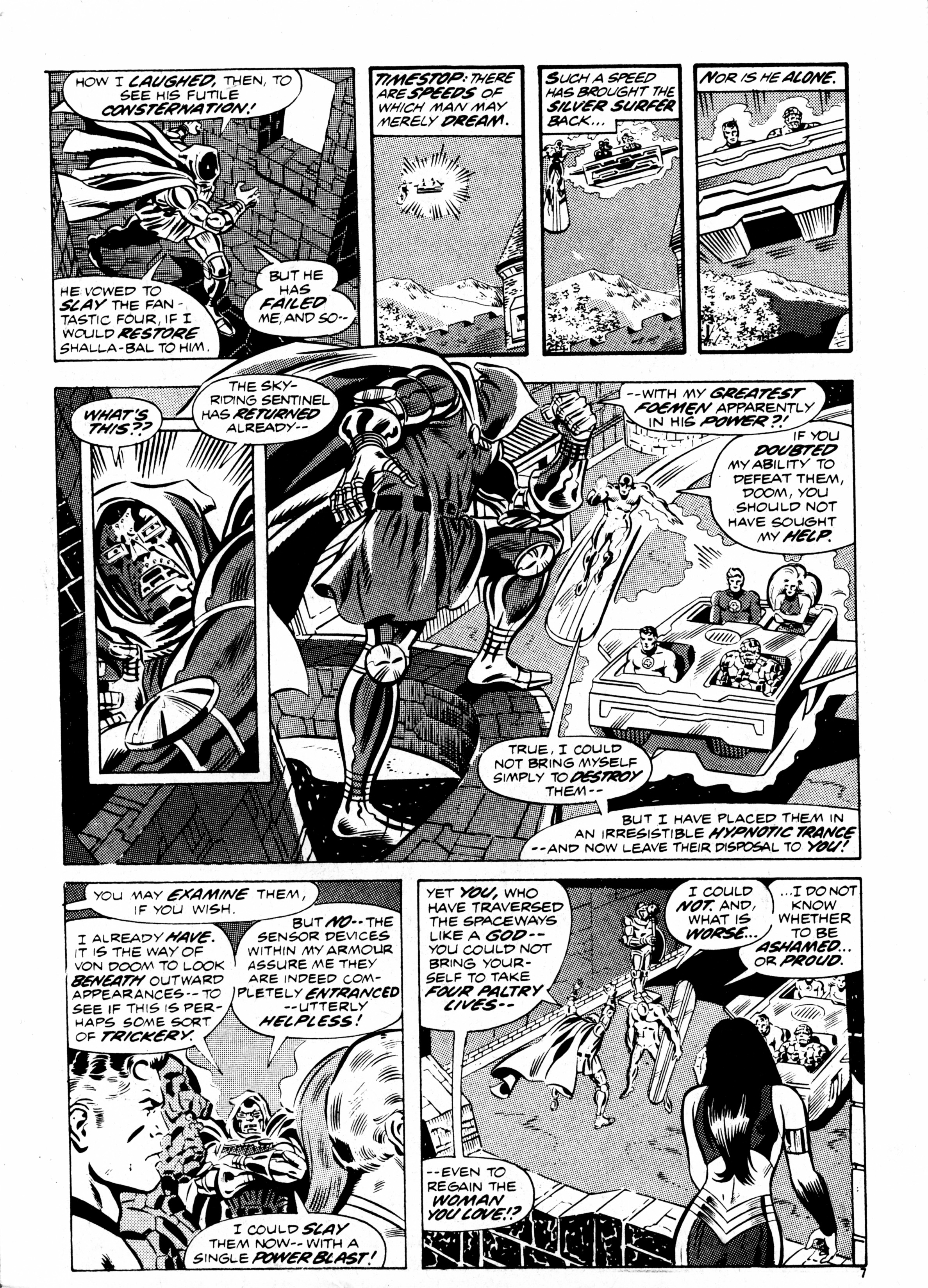 Read online Fantastic Four (1982) comic -  Issue #23 - 7