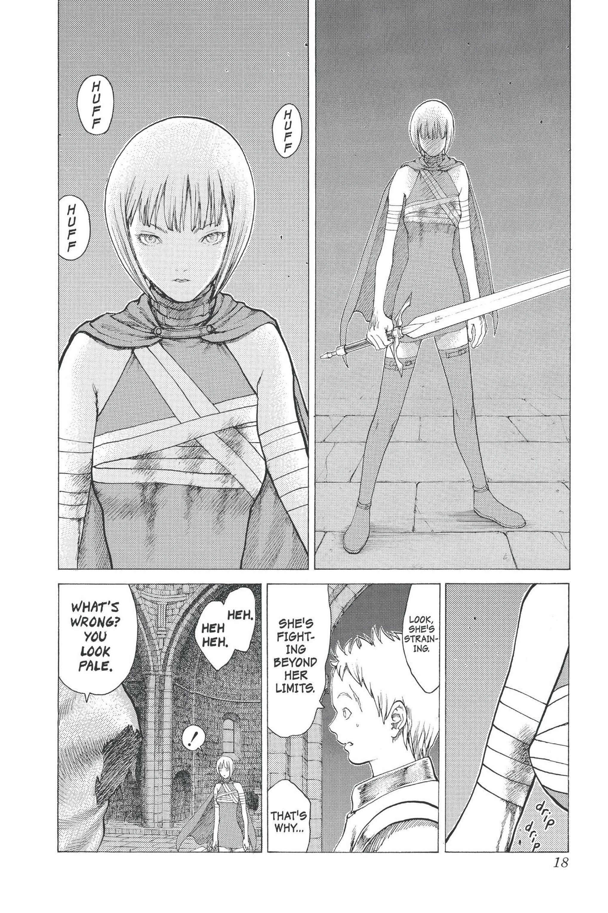 Read online Claymore comic -  Issue #3 - 17