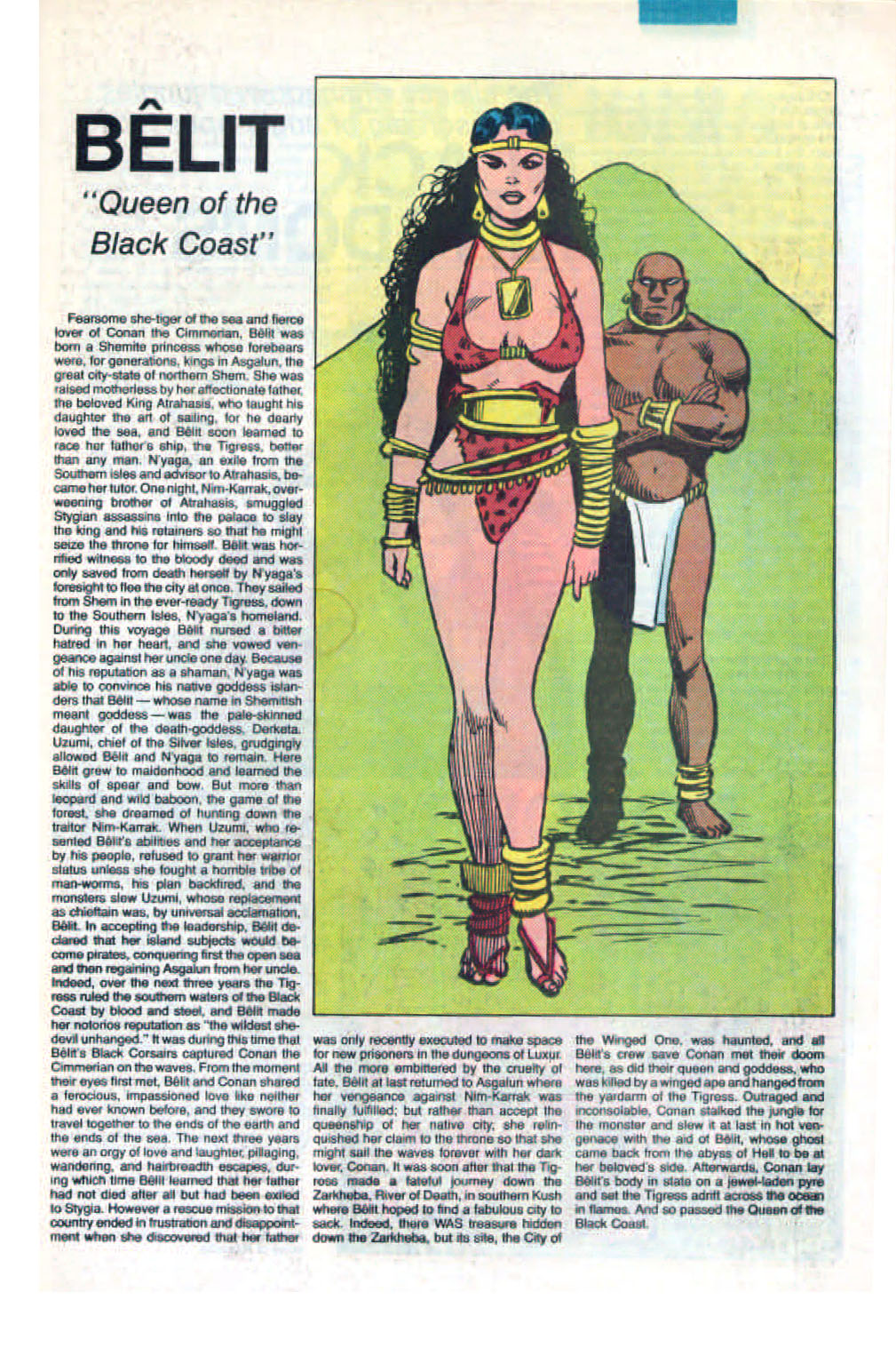Read online The Handbook of The Conan Universe comic -  Issue # Full - 11