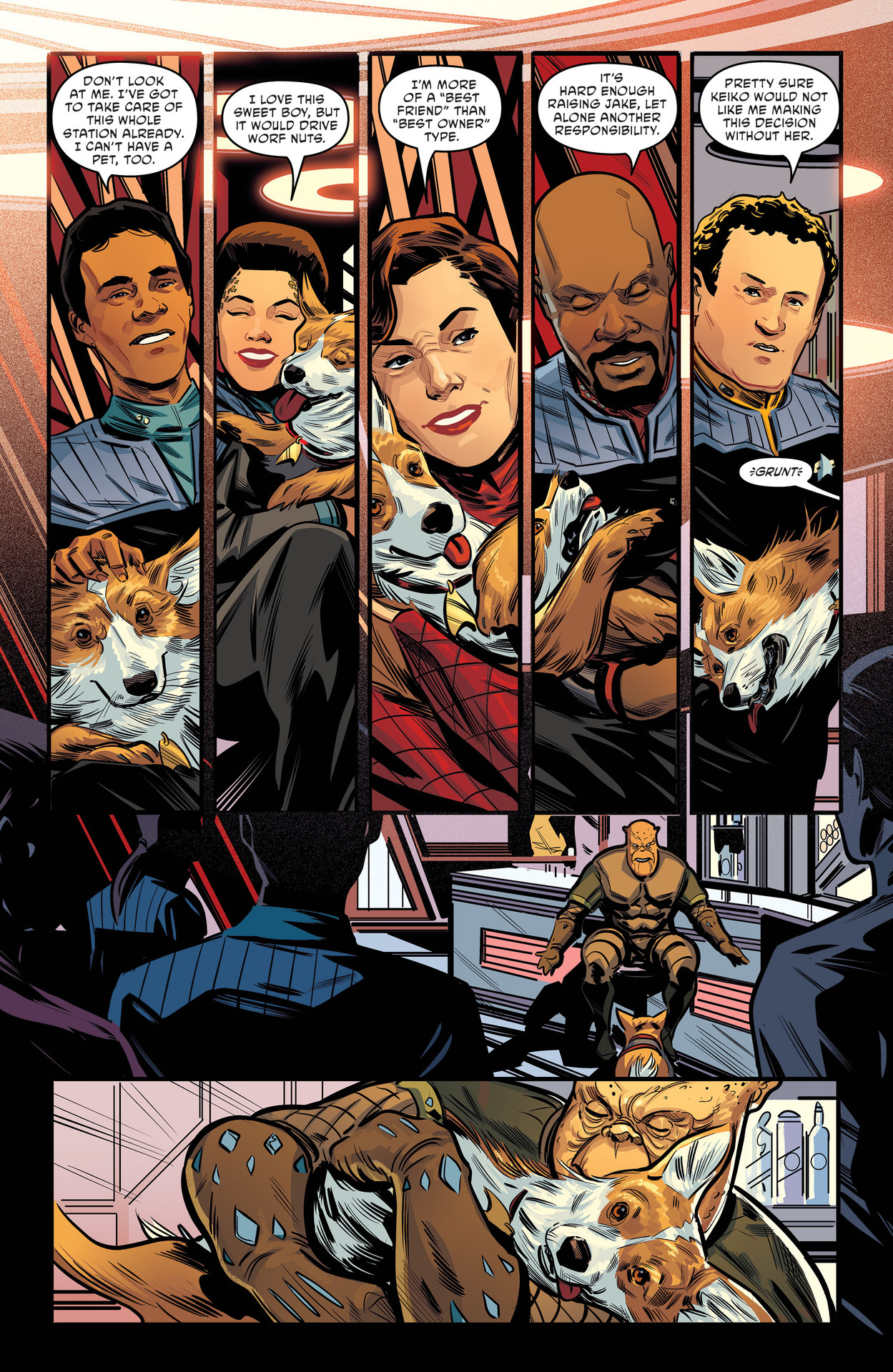 Read online Star Trek: Deep Space Nine - The Dog of War comic -  Issue #5 - 23