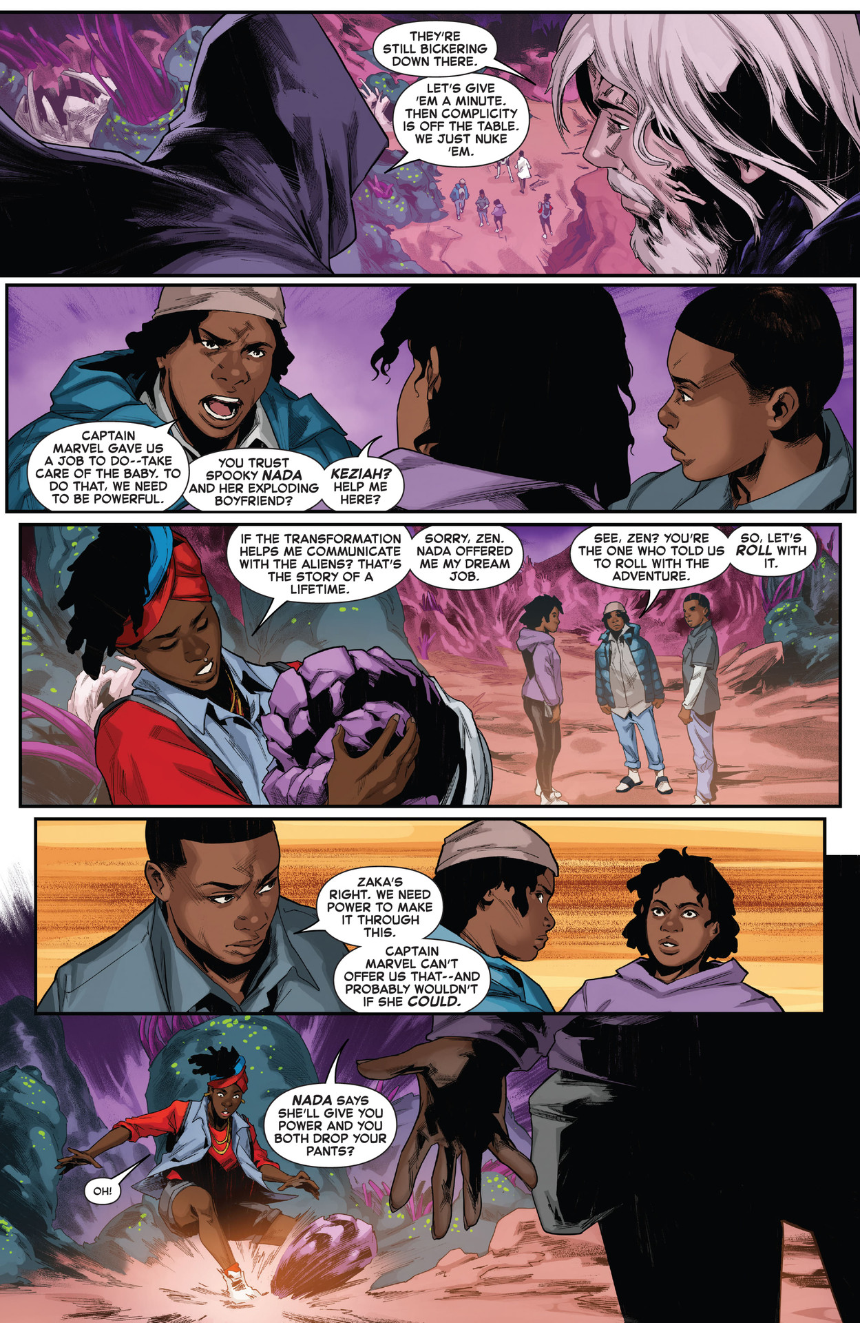 Read online Captain Marvel: Dark Tempest comic -  Issue #3 - 9