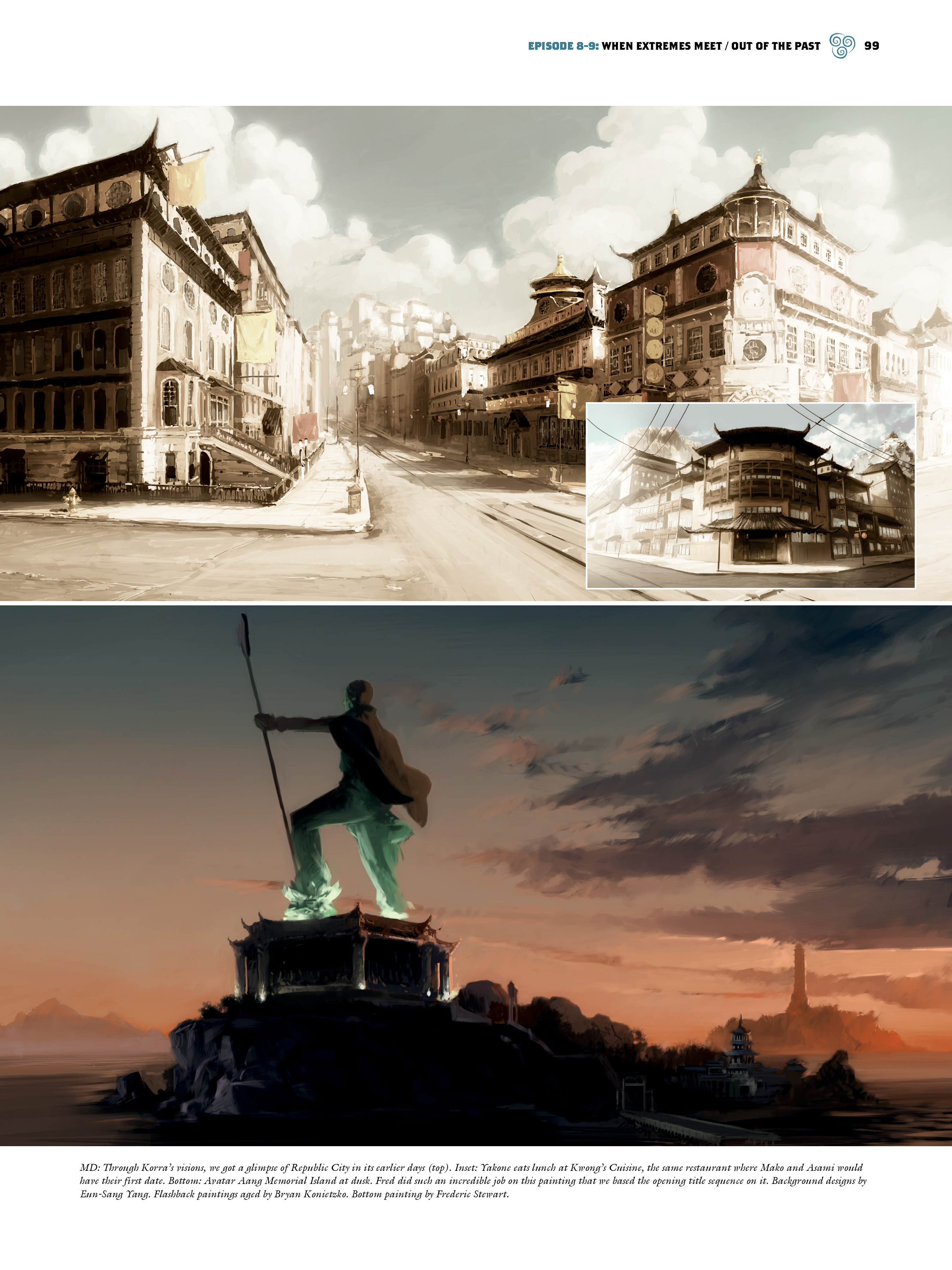 Read online The Legend of Korra: The Art of the Animated Series comic -  Issue # TPB 1 - 90