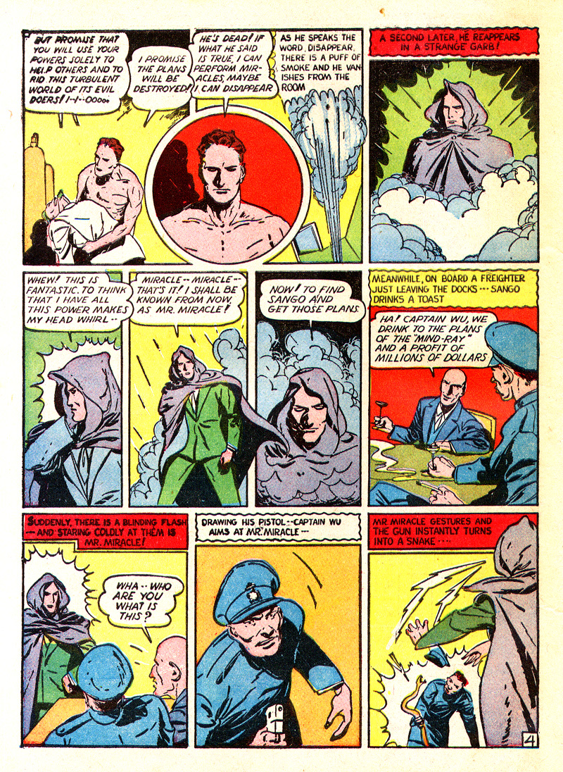 Read online Captain Fearless comic -  Issue #1 - 64