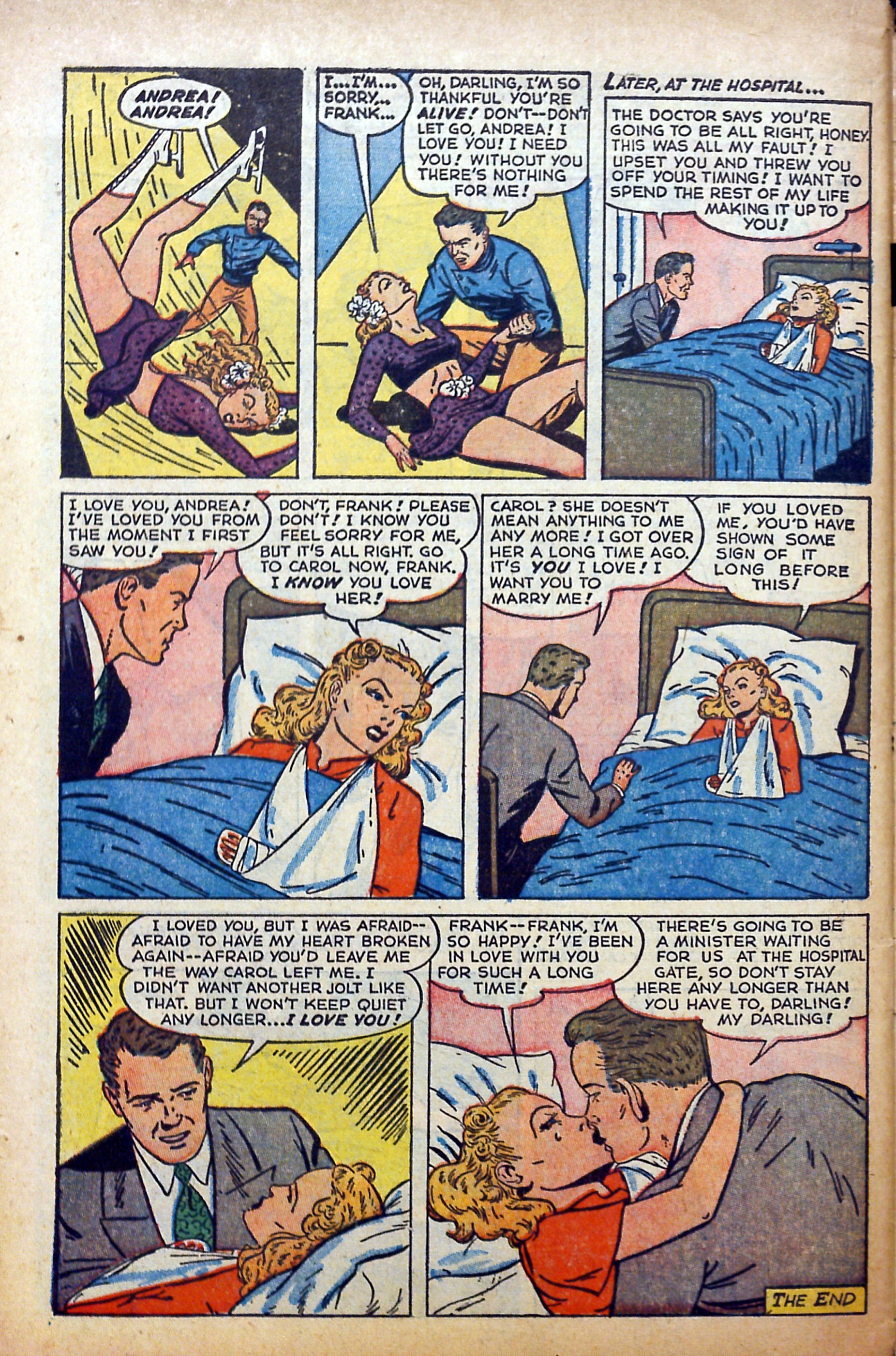 Read online Glamorous Romances comic -  Issue #76 - 34