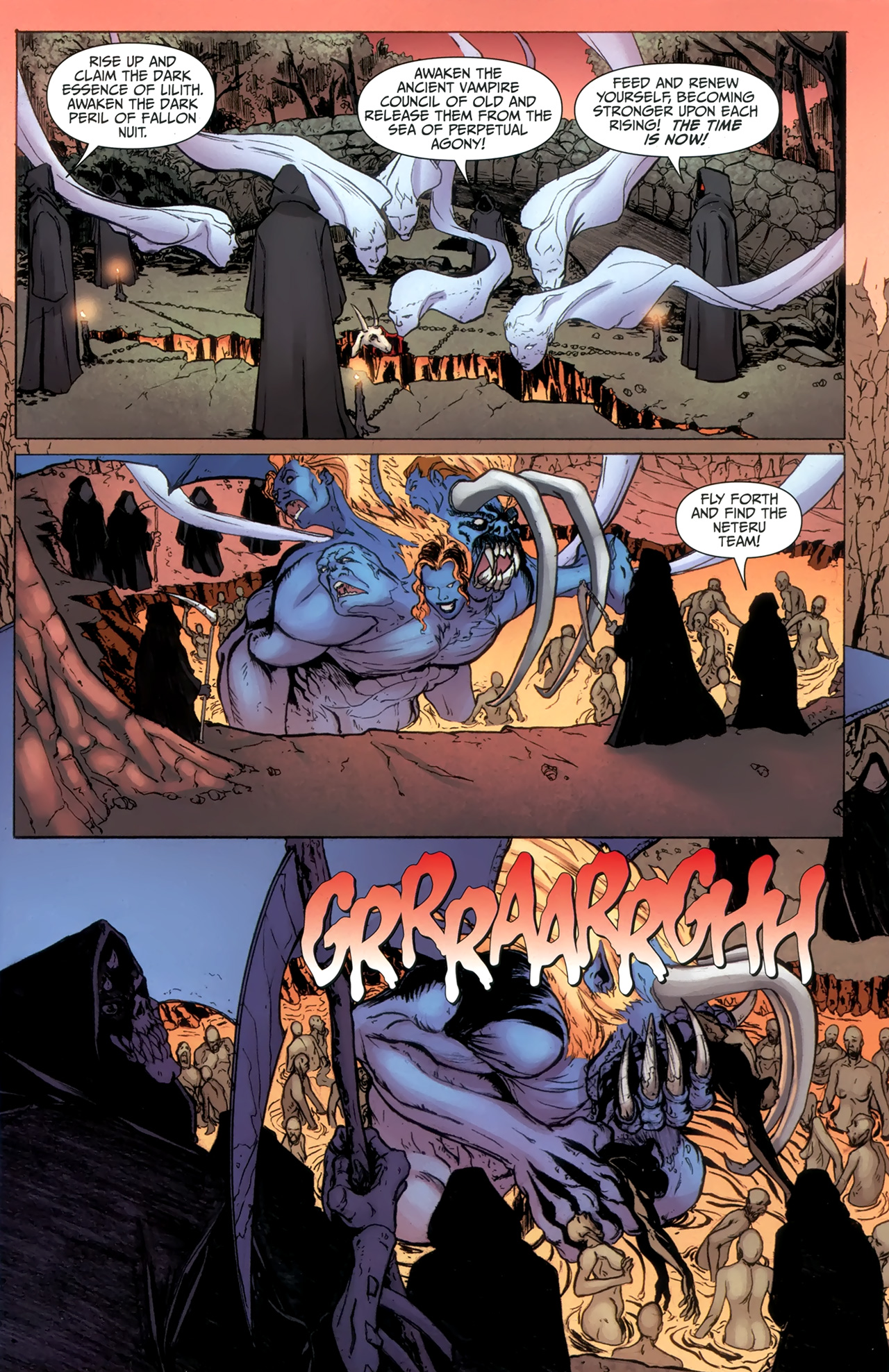 Read online L.A. Banks' Vampire Huntress: Dawn and Darkness comic -  Issue #4 - 3