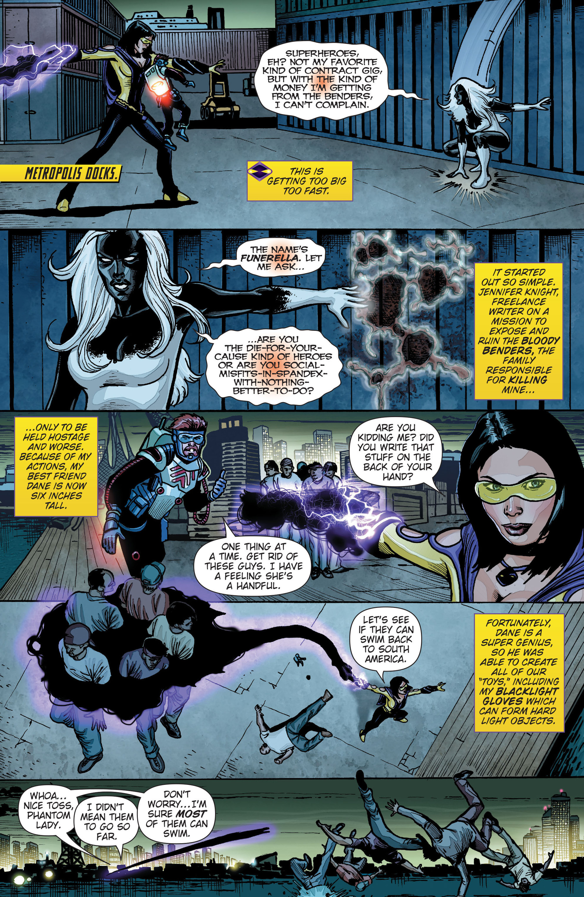Read online Phantom Lady comic -  Issue #3 - 2