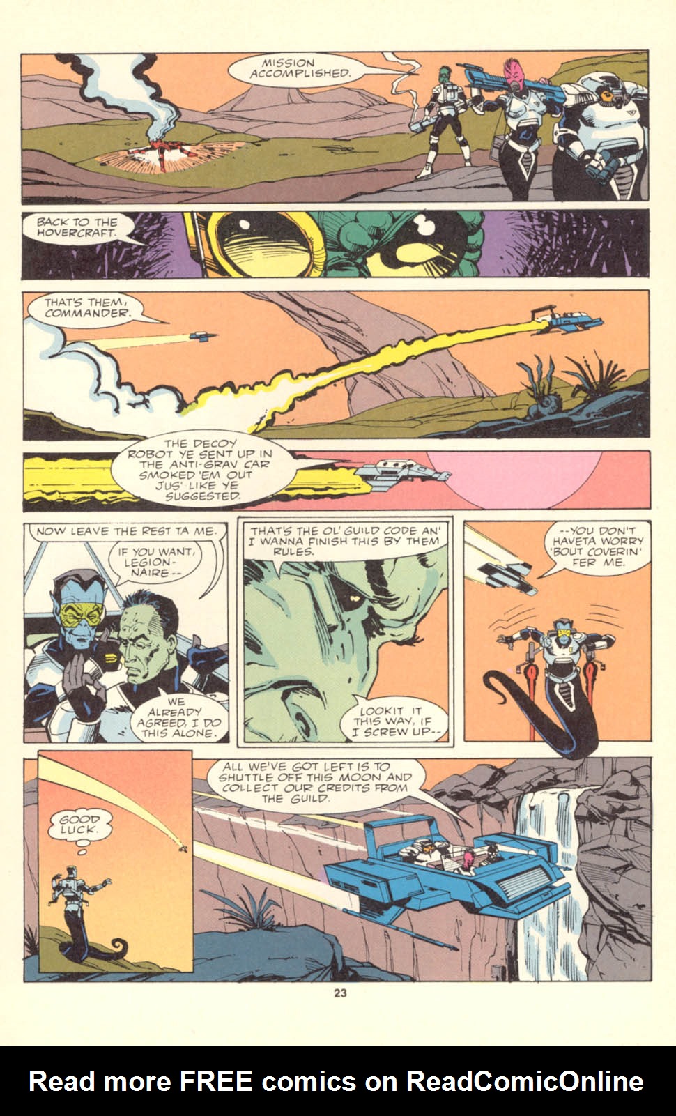 Read online Alien Legion comic -  Issue #15 - 25