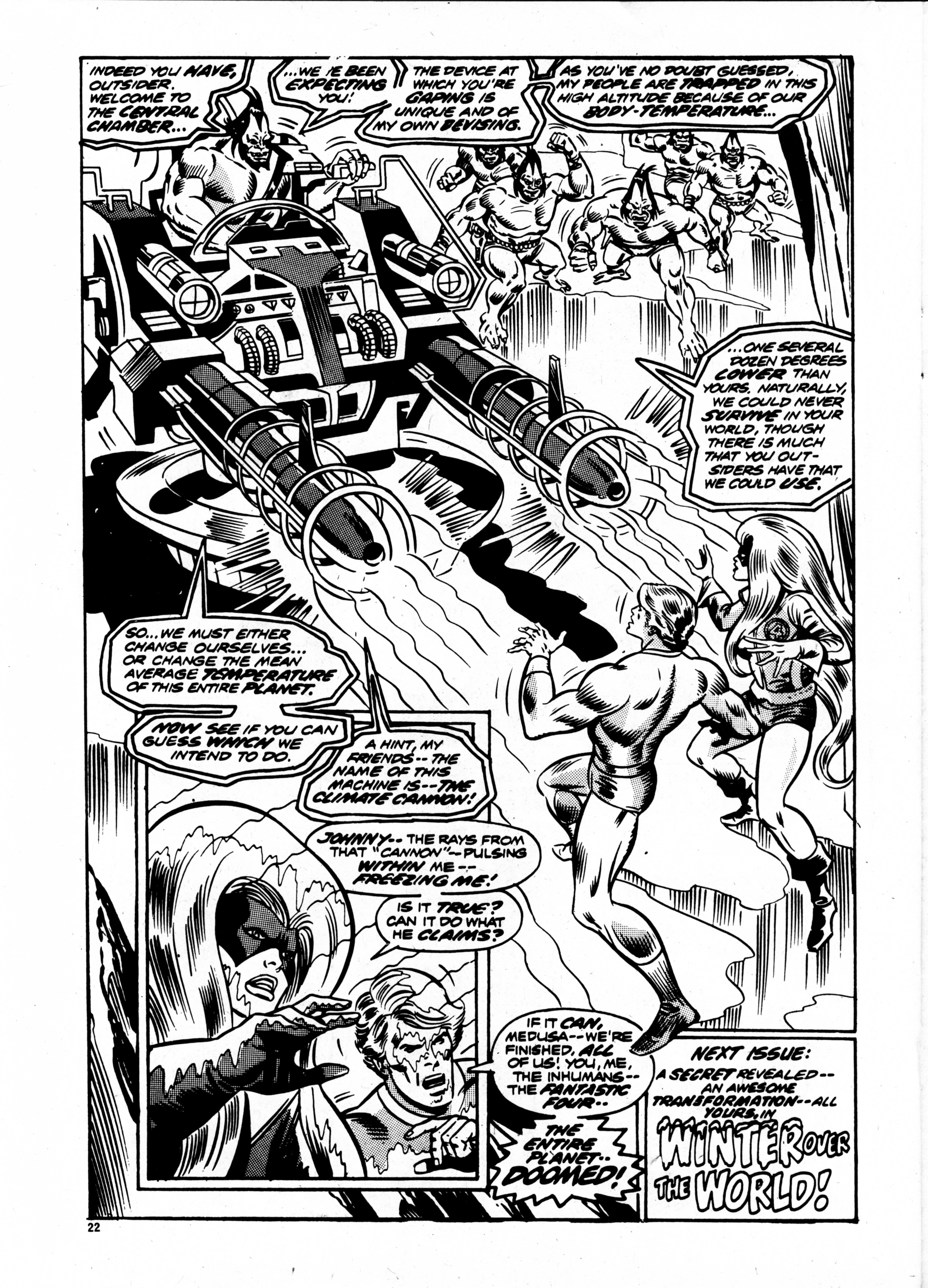 Read online Fantastic Four (1982) comic -  Issue #13 - 22