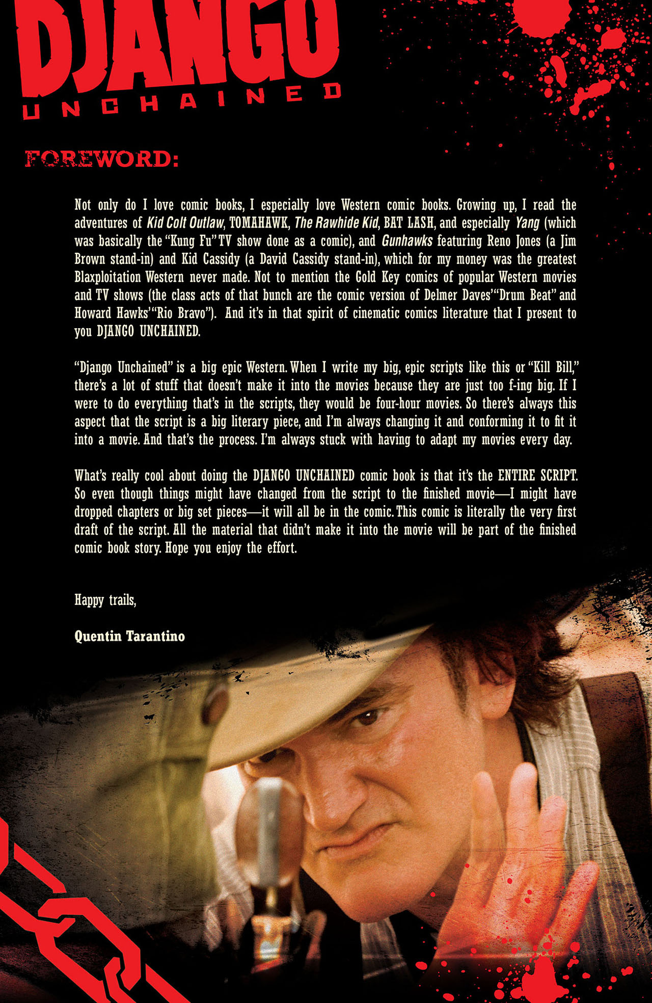 Read online Django Unchained comic -  Issue #1 - 2