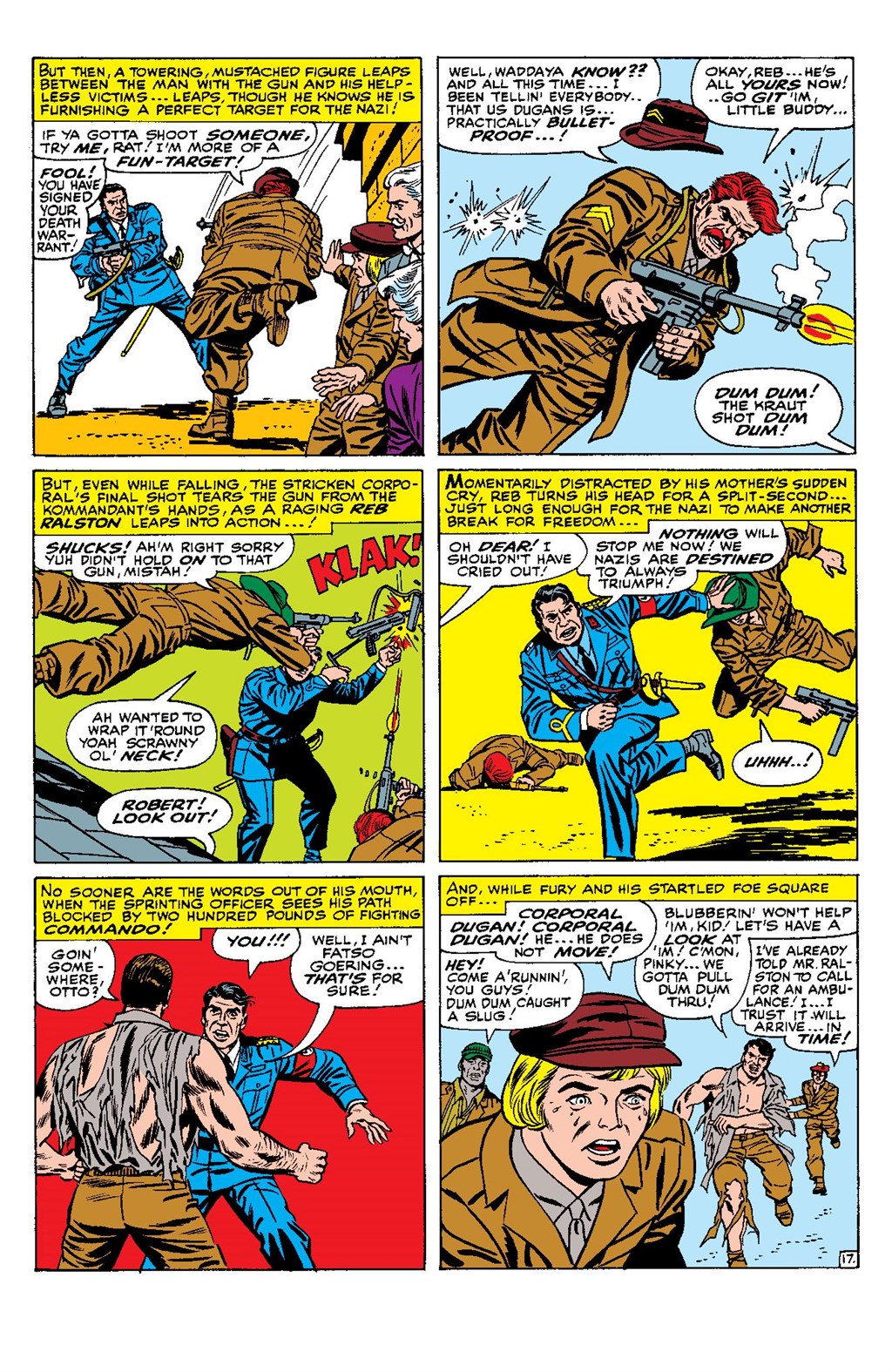 Read online Sgt. Fury Epic Collection: The Howling Commandos comic -  Issue #Sgt. Fury Epic Collection Berlin Breakout (Part 2) - 29