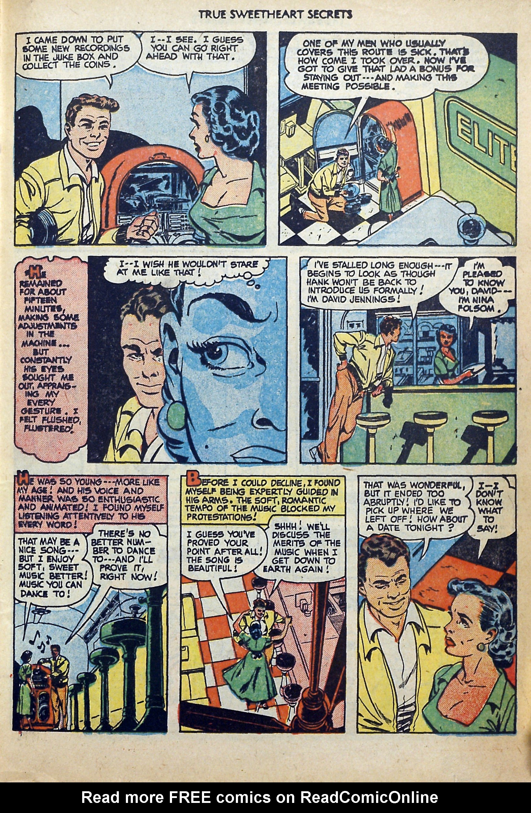 Read online True Sweetheart Secrets comic -  Issue #4 - 19