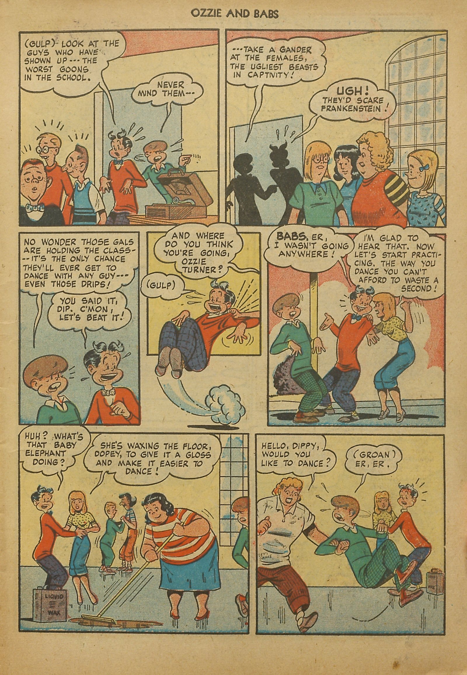 Read online Ozzie And Babs comic -  Issue #11 - 7