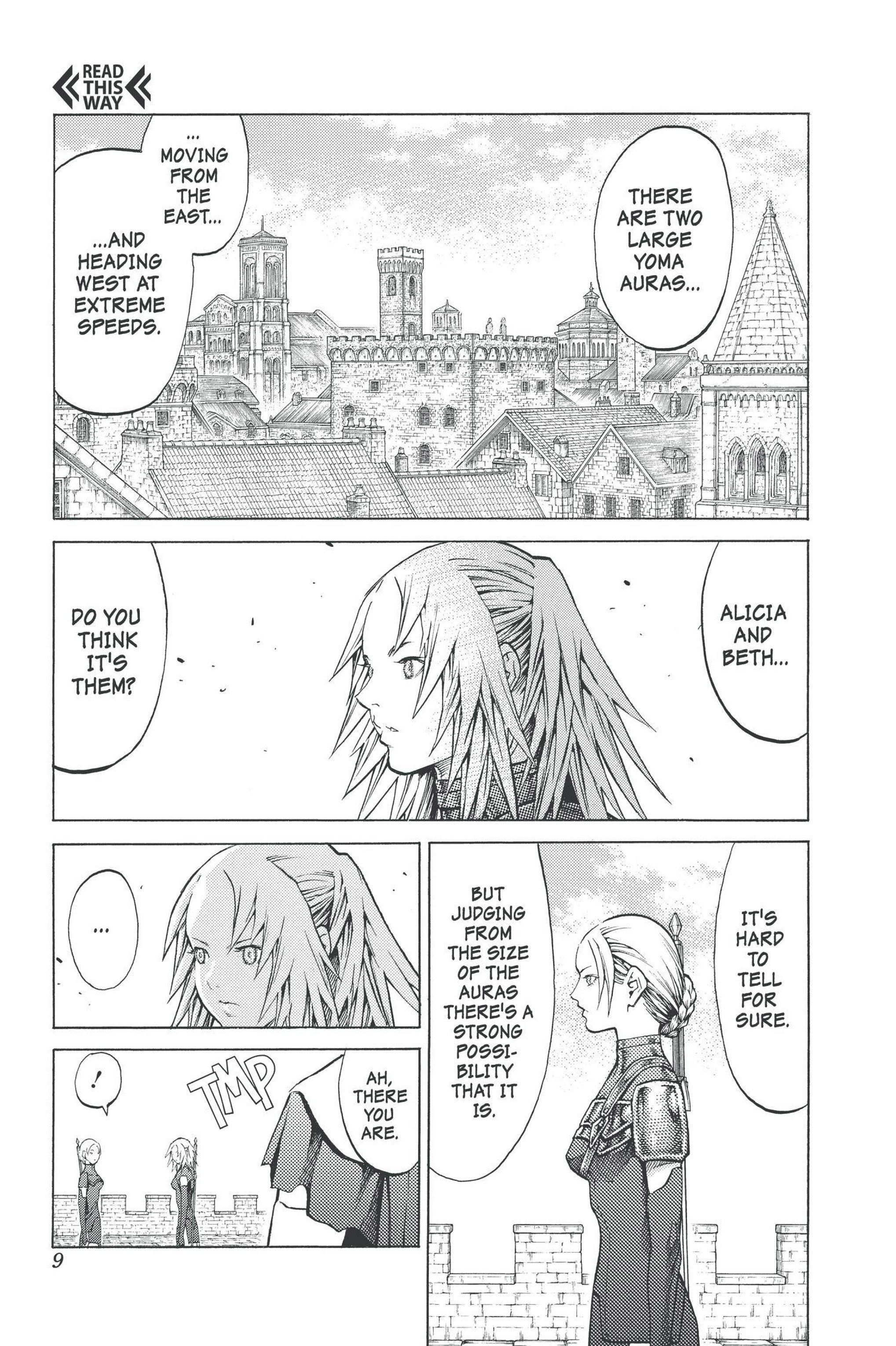 Read online Claymore comic -  Issue #17 - 9