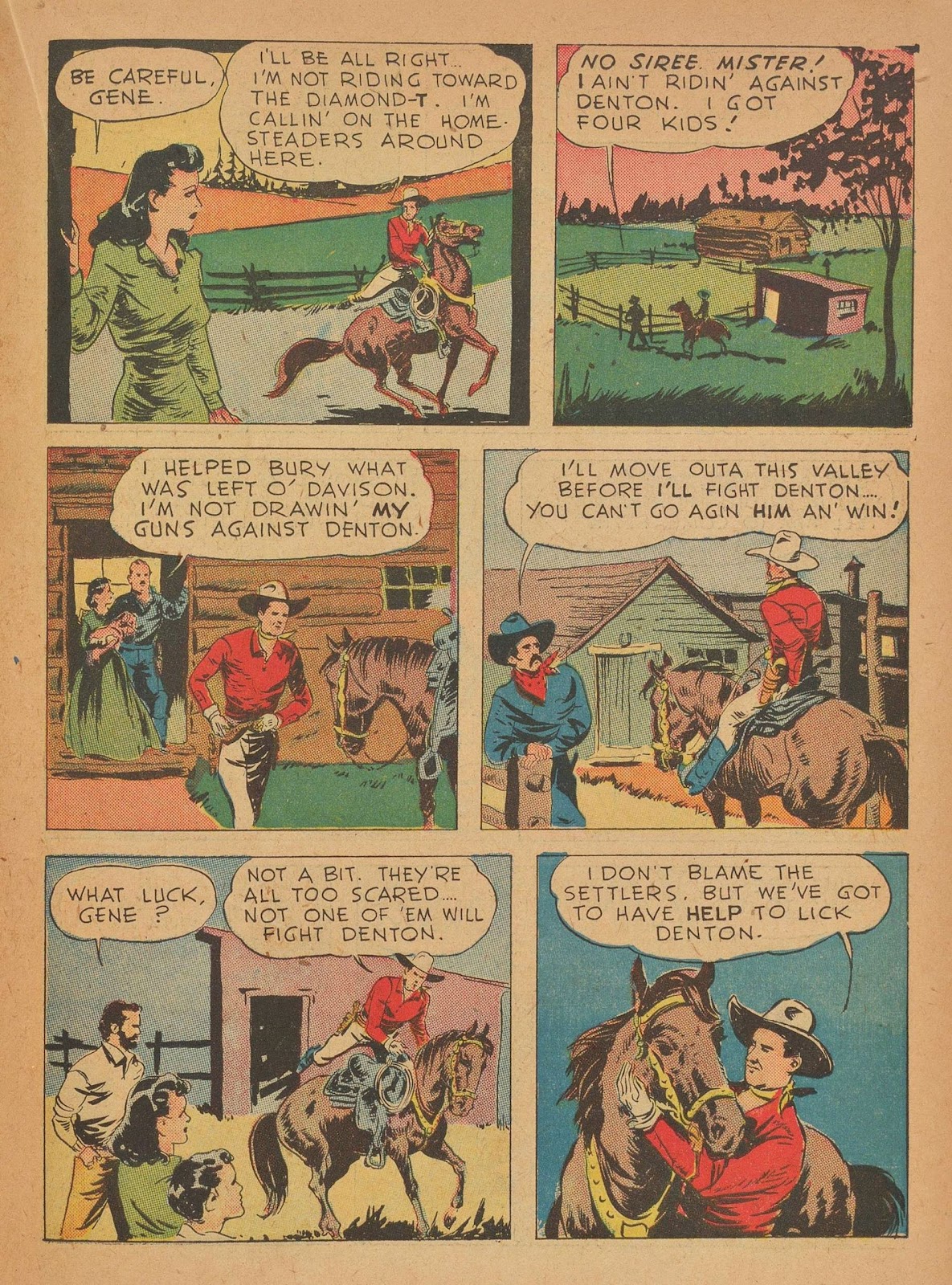 Gene Autry Comics issue 9 - Page 43