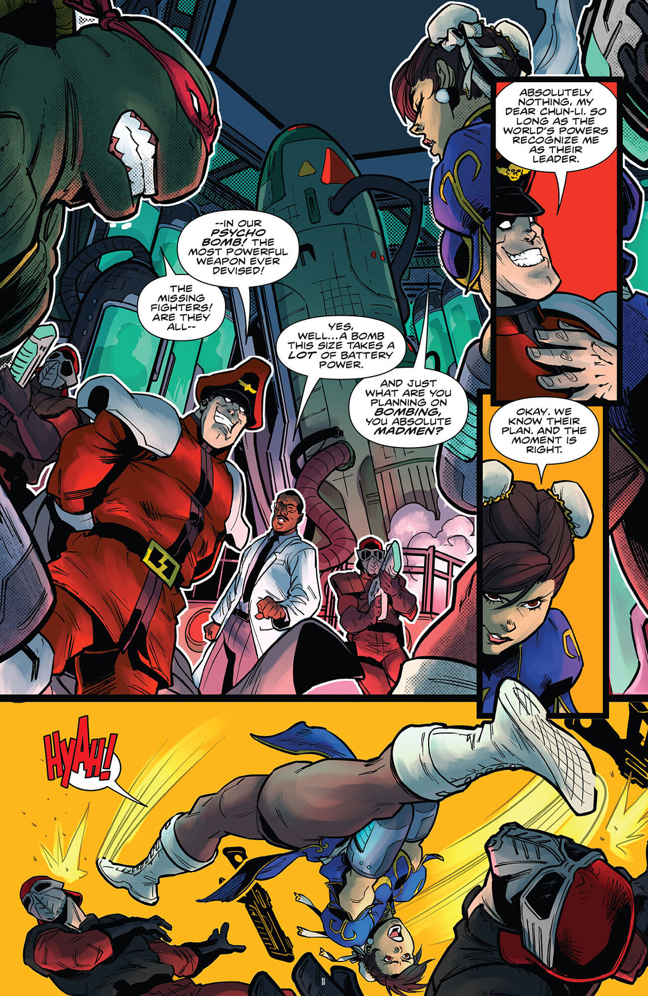 Read online Teenage Mutant Ninja Turtles vs. Street Fighter comic -  Issue #3 - 11