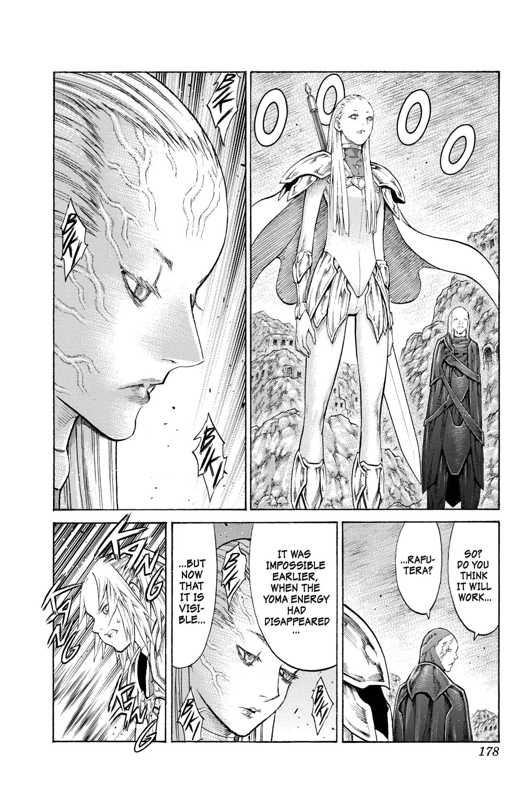 Read online Claymore comic -  Issue #19 - 160
