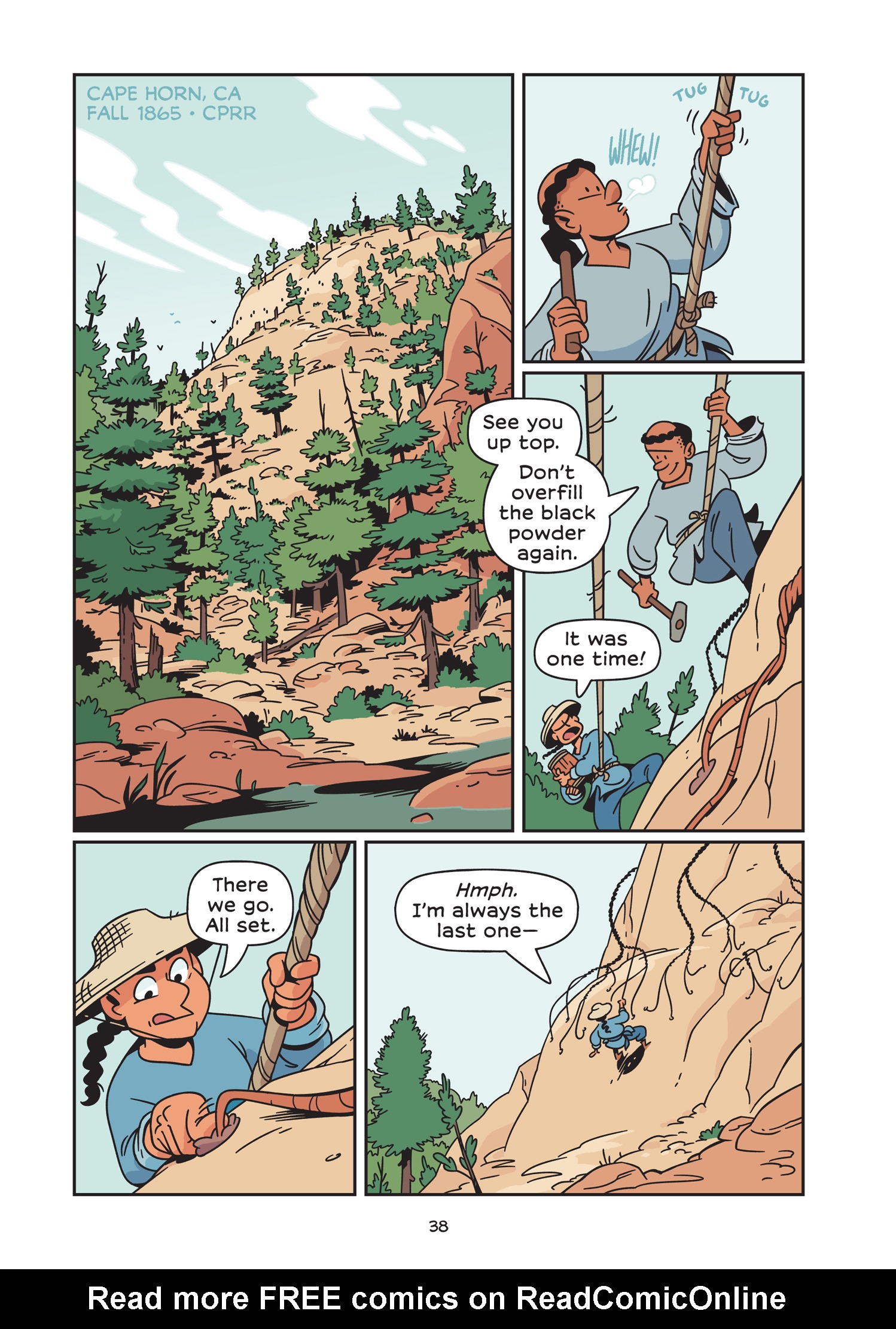 Read online History Comics comic -  Issue # The Transcontinental Railroad - 47