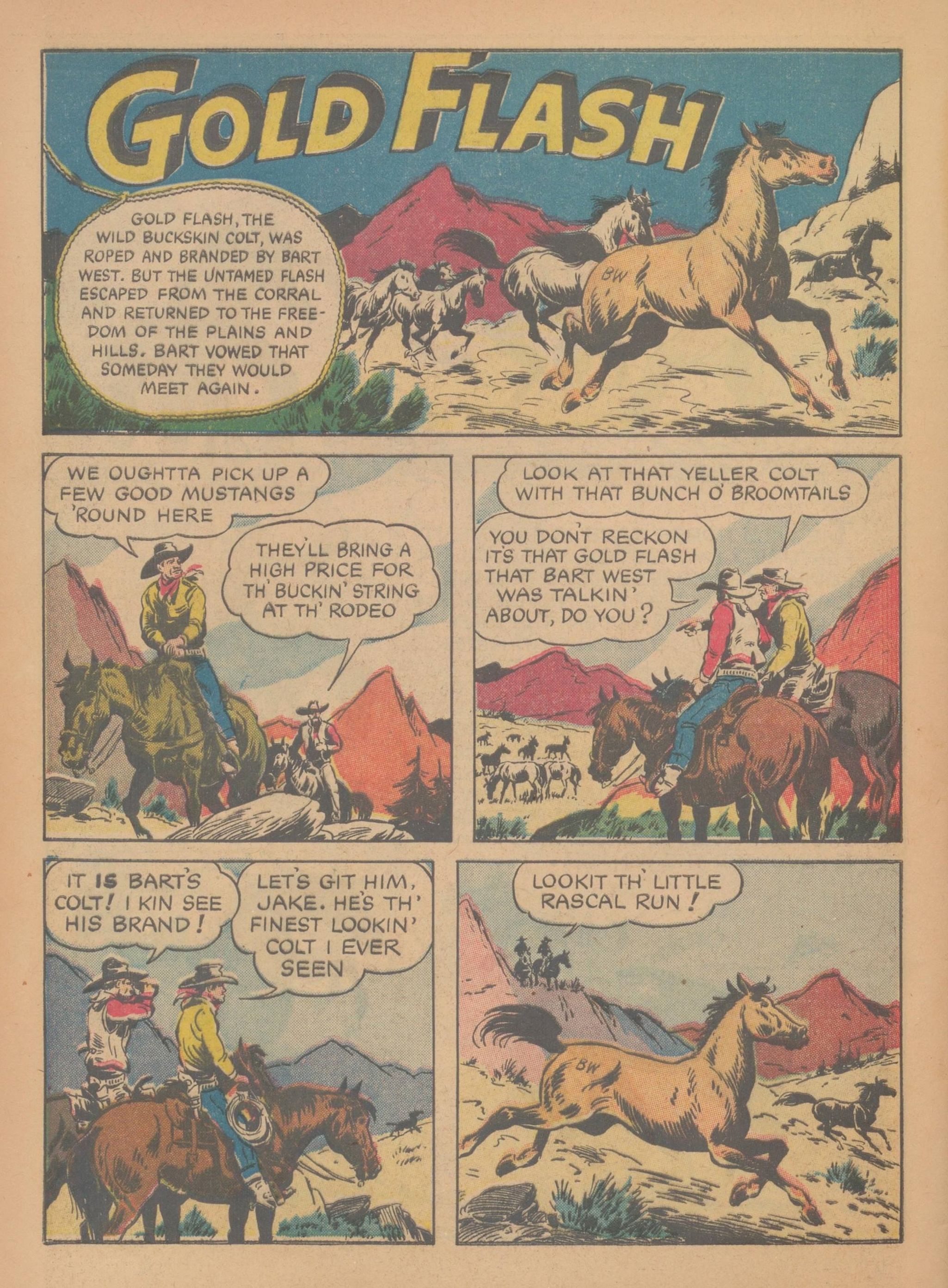 Read online Gene Autry Comics comic -  Issue #5 - 62