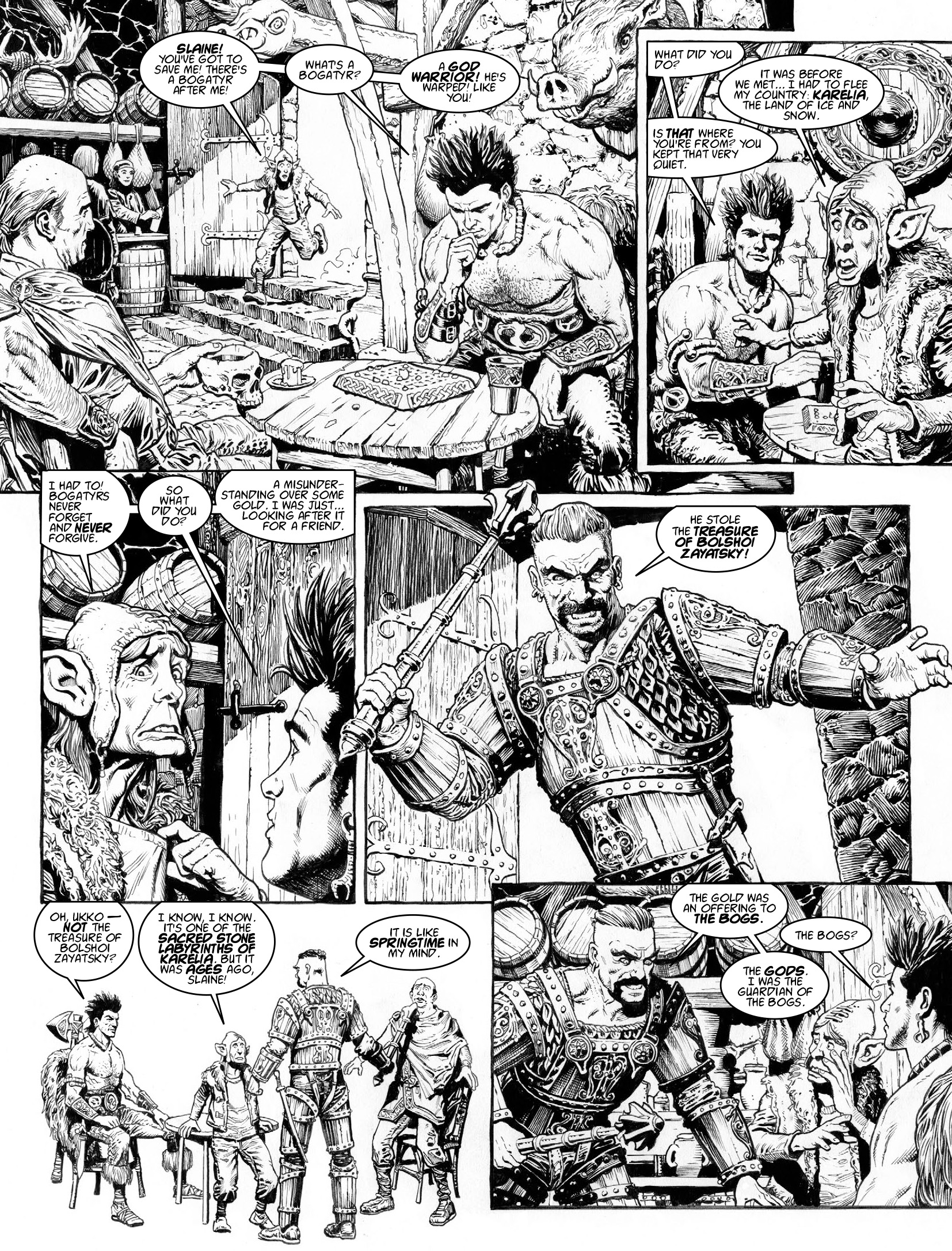 Read online Sláine comic -  Issue # TPB 19 - 73