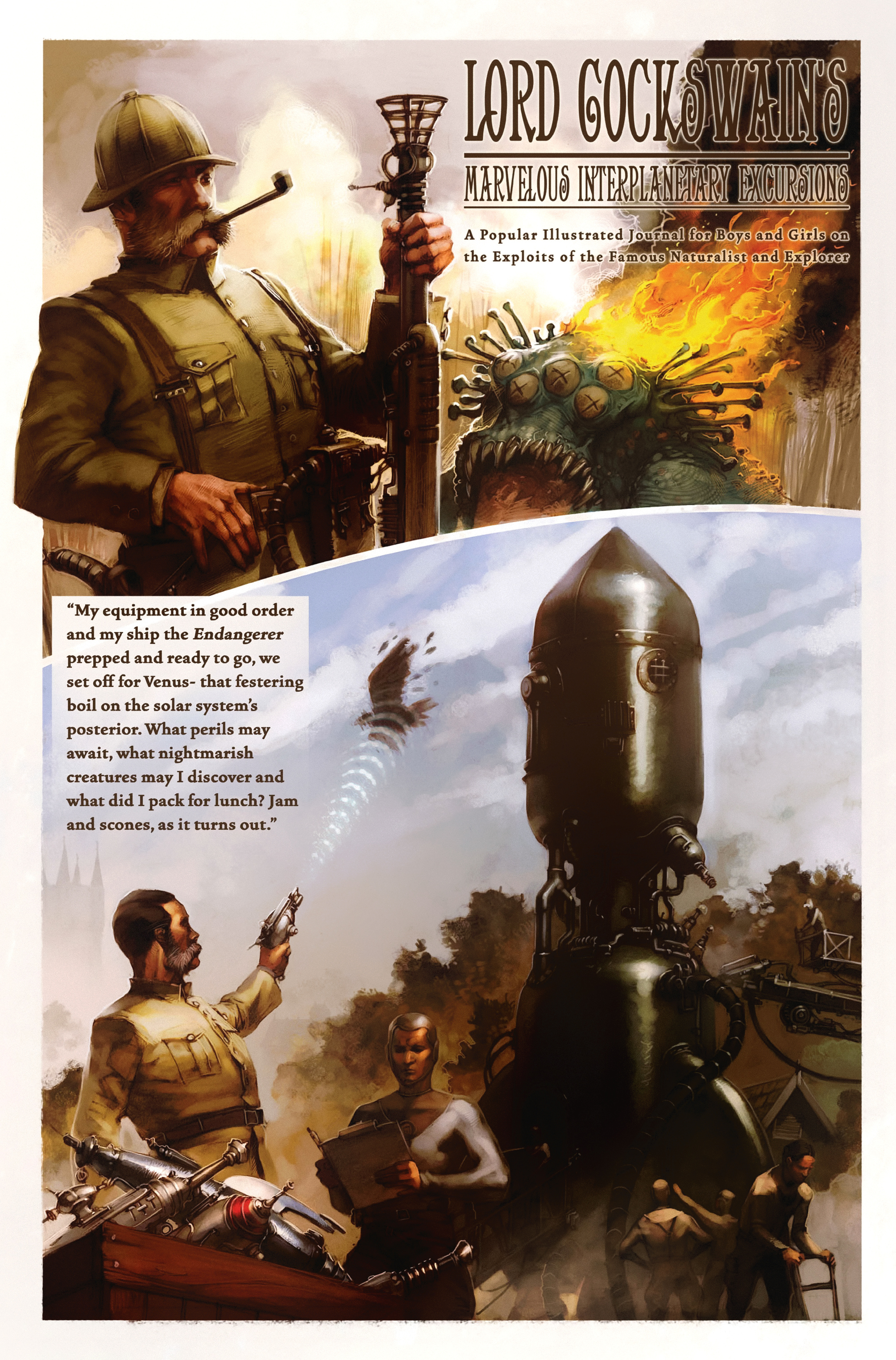 Read online Dr. Grordbort Onslaught comic -  Issue # TPB - 47
