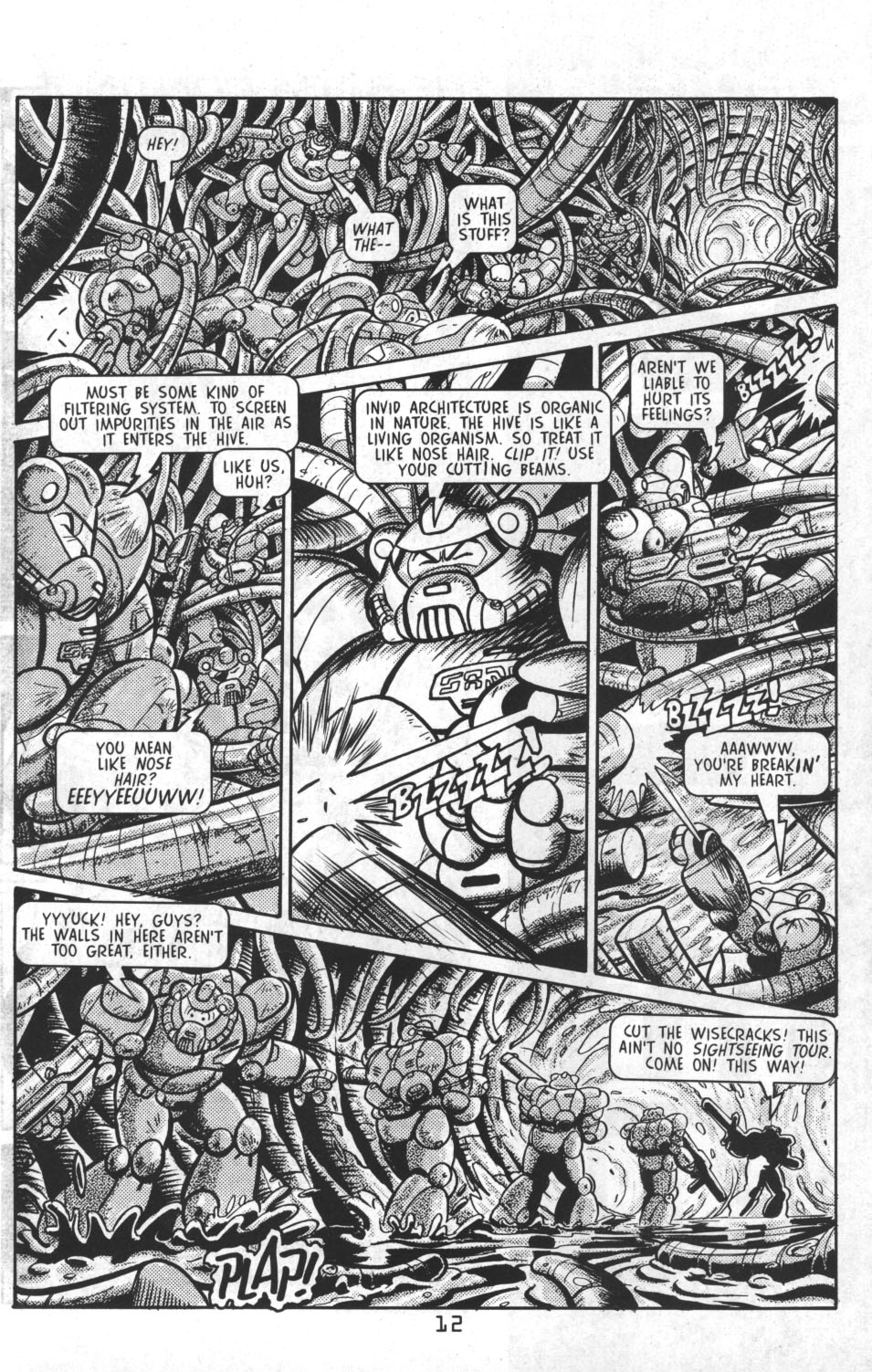 Read online Robotech: Invid World: Assult on Optera comic -  Issue # Full - 16