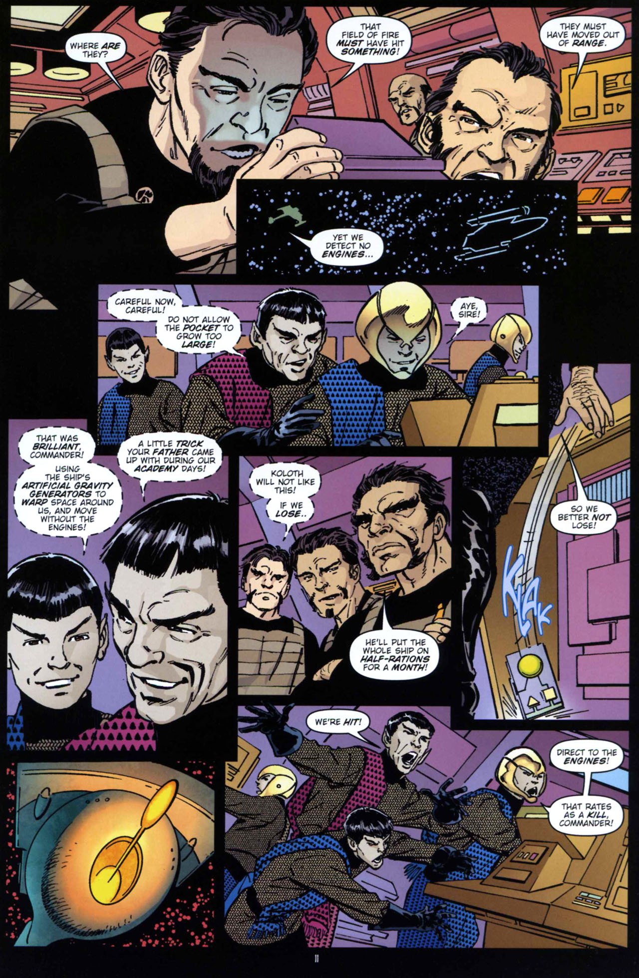 Read online Star Trek: Romulans - The Hollow Crown comic -  Issue #1 - 12