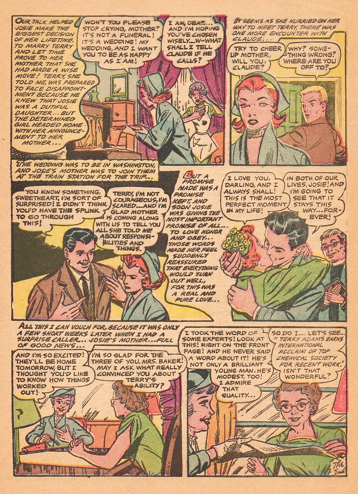 Read online My Personal Problem (1955) comic -  Issue #4 - 9